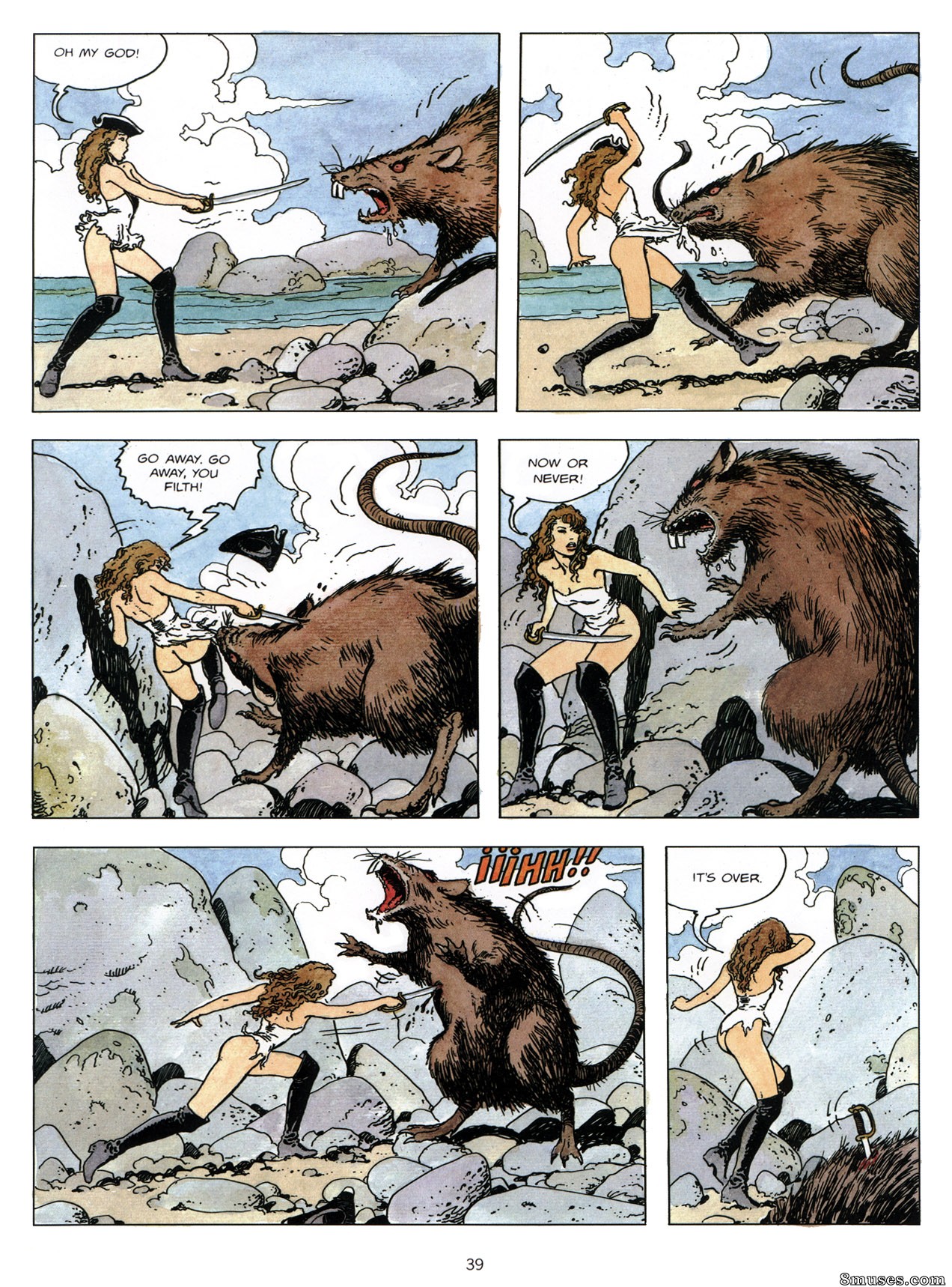Milo Manara Comics - Gullivera - Page 39