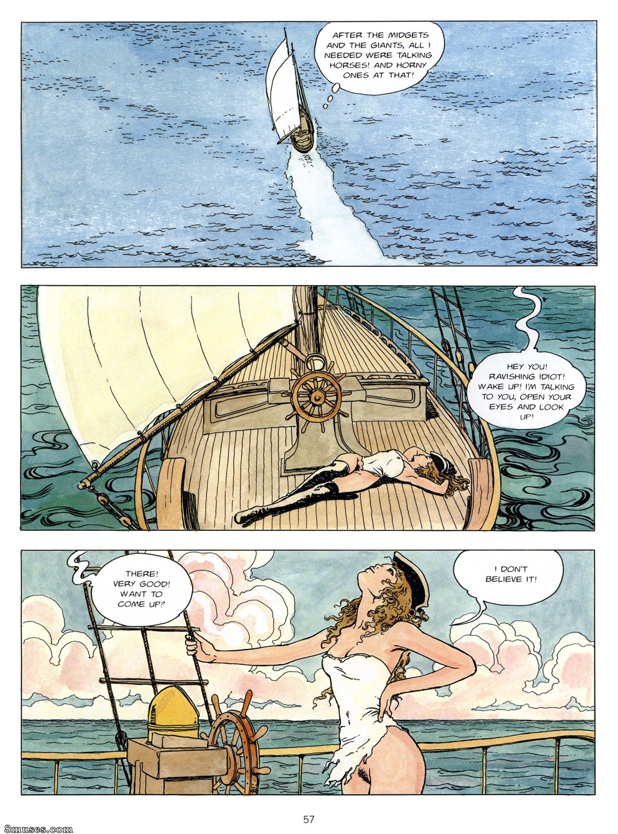Milo Manara Comics - Gullivera - Página 57