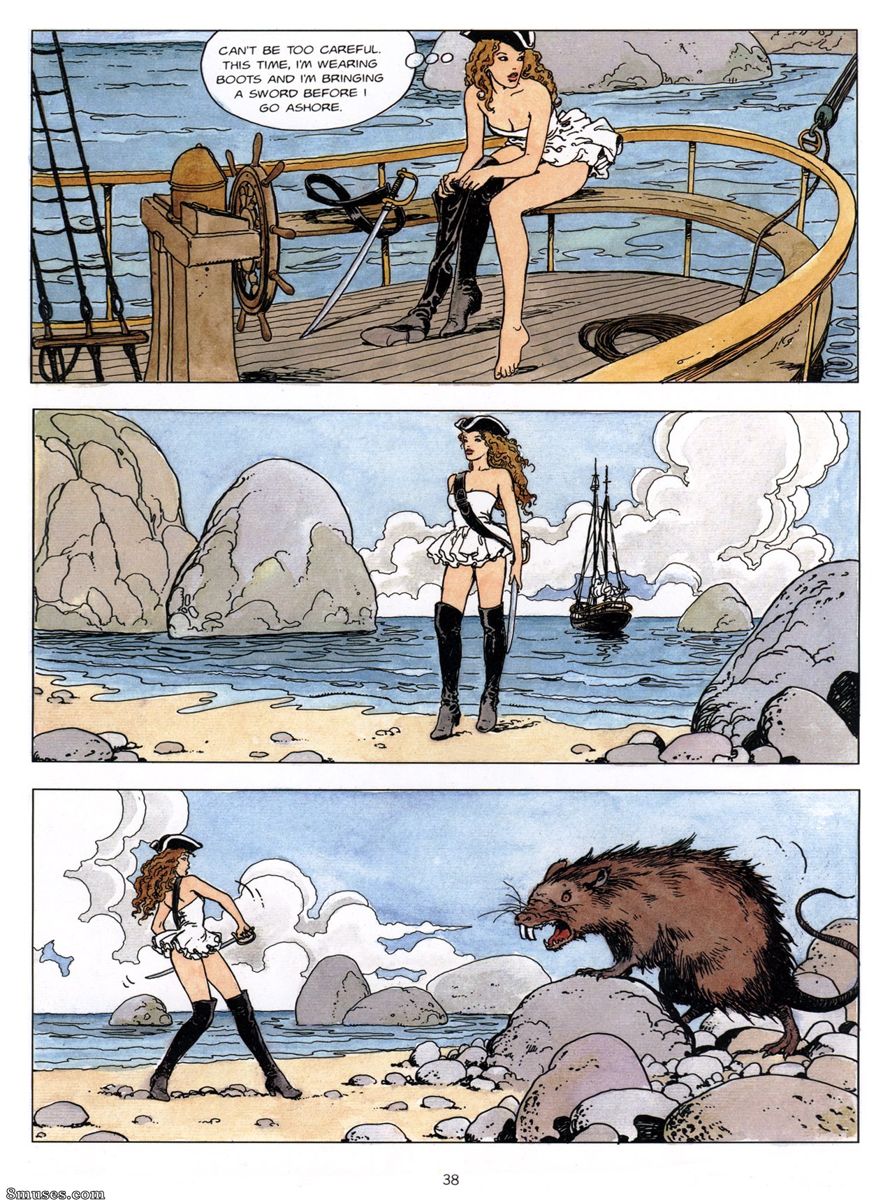 Milo Manara Comics - Gullivera - Página 38