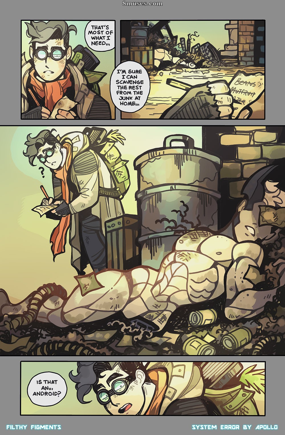 Filthy Figments Comics - Erreur système - Page 6
