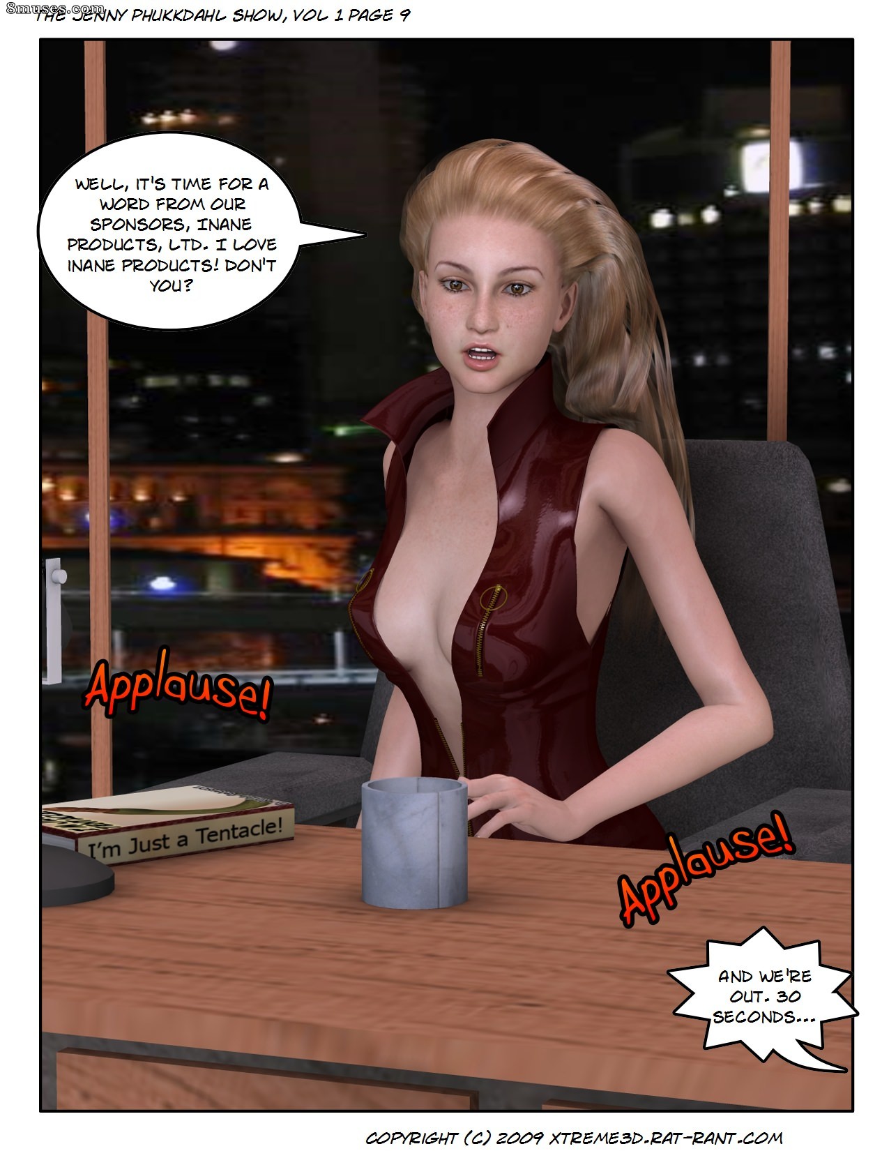 Xtreme3D Comics - L'émission de Jenny Phukkdahl - Page 9