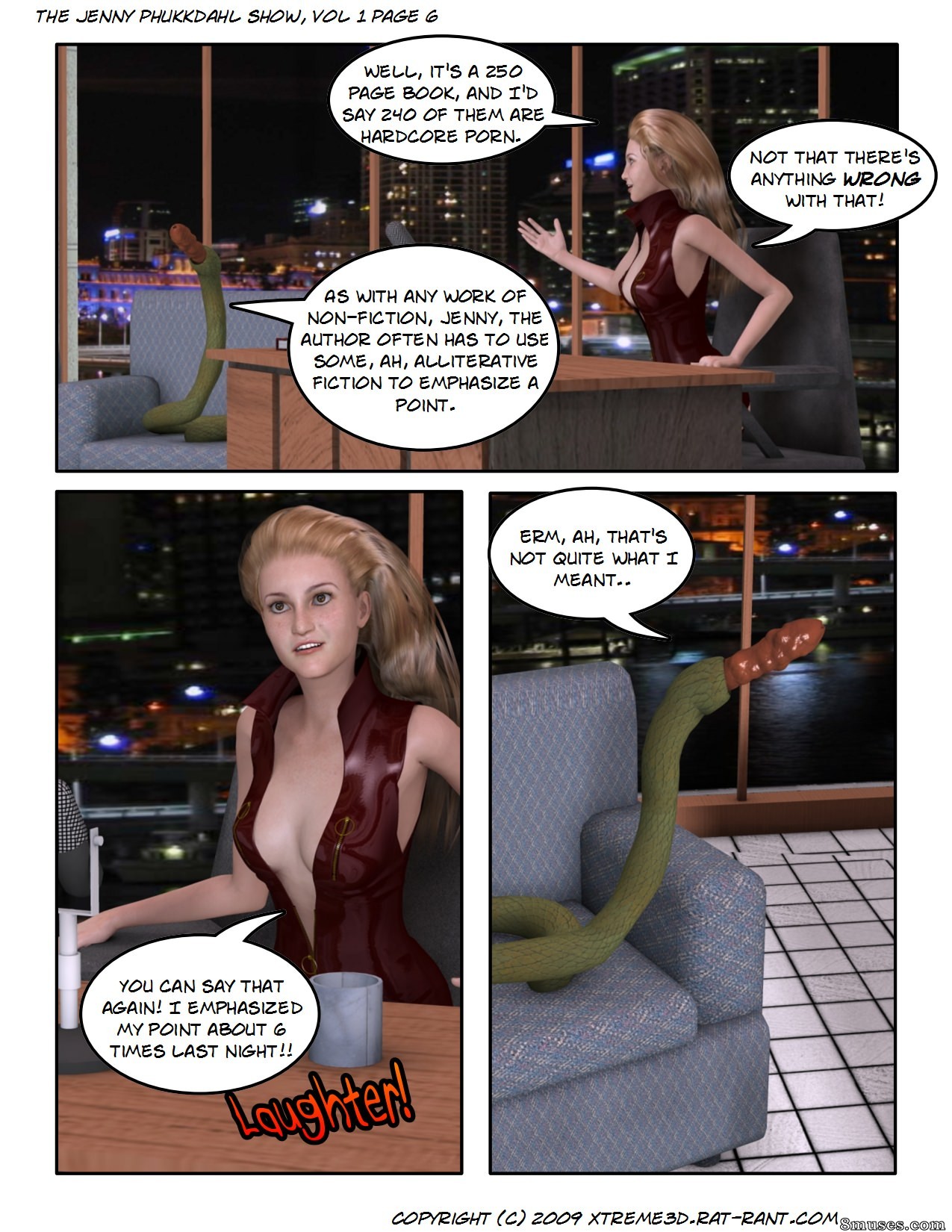 Xtreme3D Comics - L'émission de Jenny Phukkdahl - Page 6