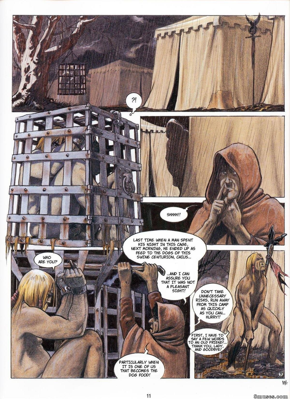 Selen Comics - Encontros bárbaros - Página 10