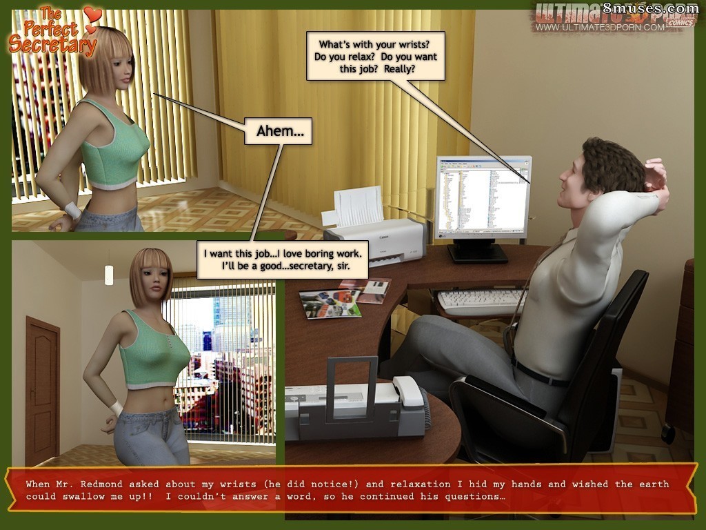 Ultimate3DPorn Comics - The Perfect Secretary - Page 8