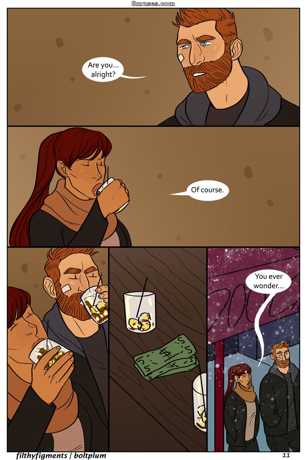 Filthy Figments Comics - Sem motivo para não - Página 12