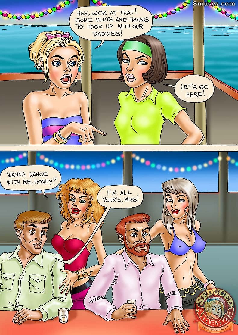 Seduced Amanda Comics - Beach Adventure - Page 6