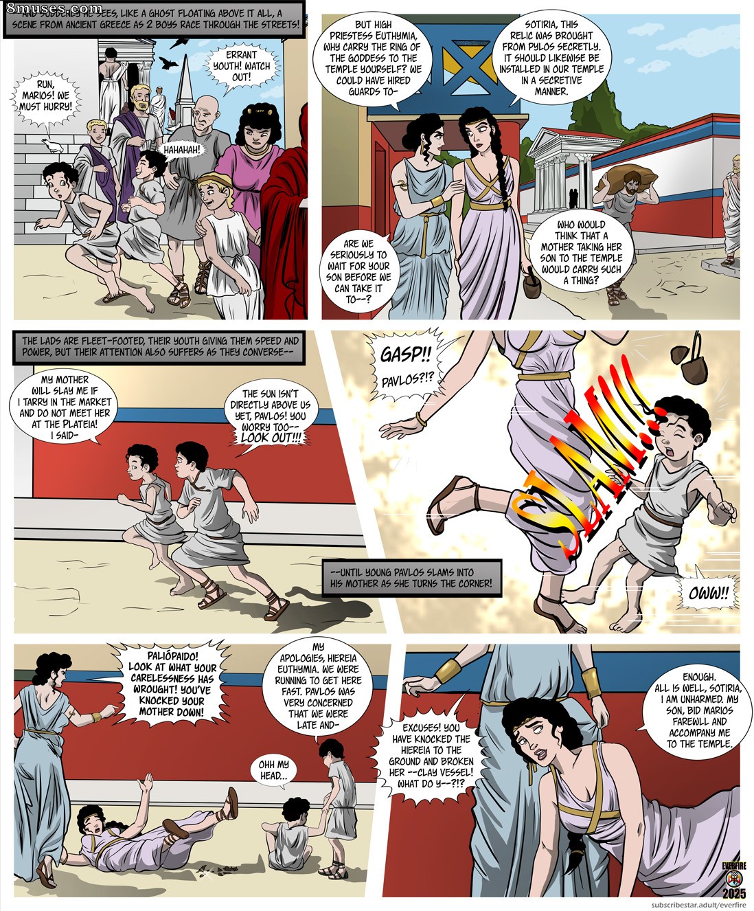 Everfire Comics - Magia grega - Página 11