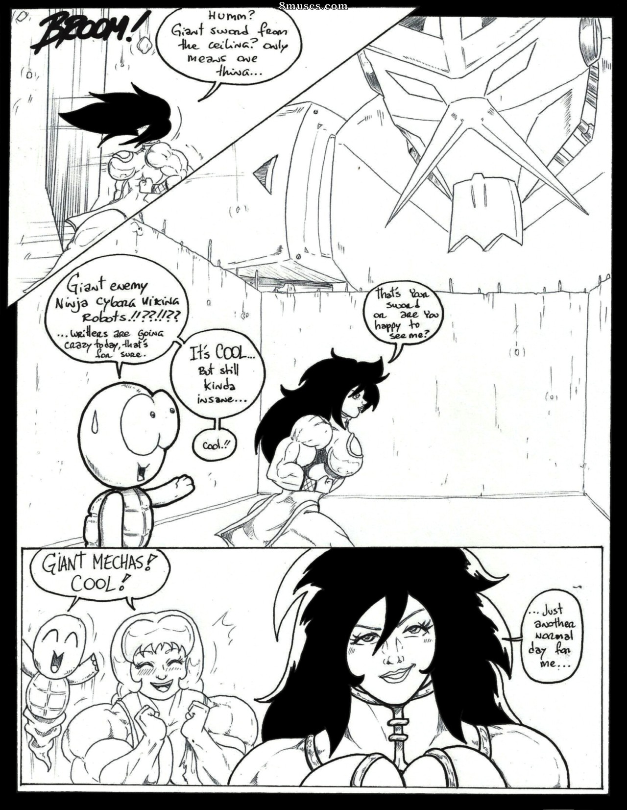Kickin G Versus Dragon Queen - Issue 3 - Page 15