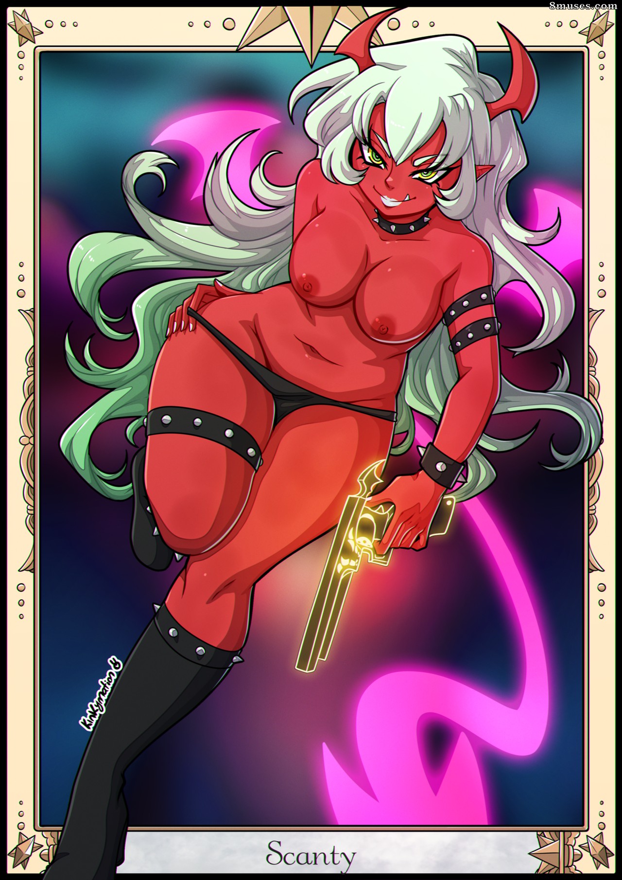 Kinkymation Comics - Conjunto de cartas de Panty and Stocking - Página 7