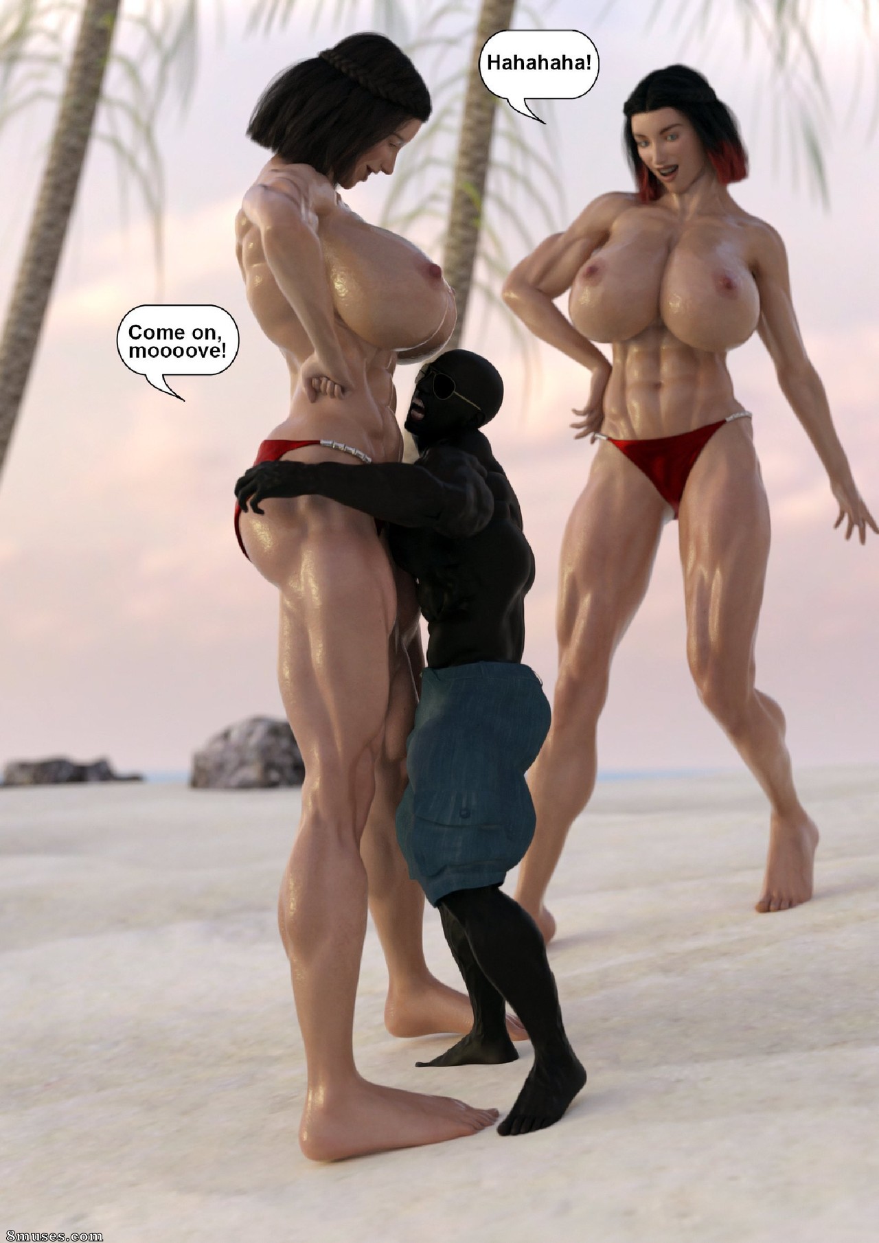 GiantPoser - Twins at the Beach - Page 32