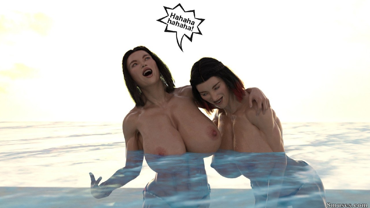 GiantPoser - Twins at the Beach - Page 12