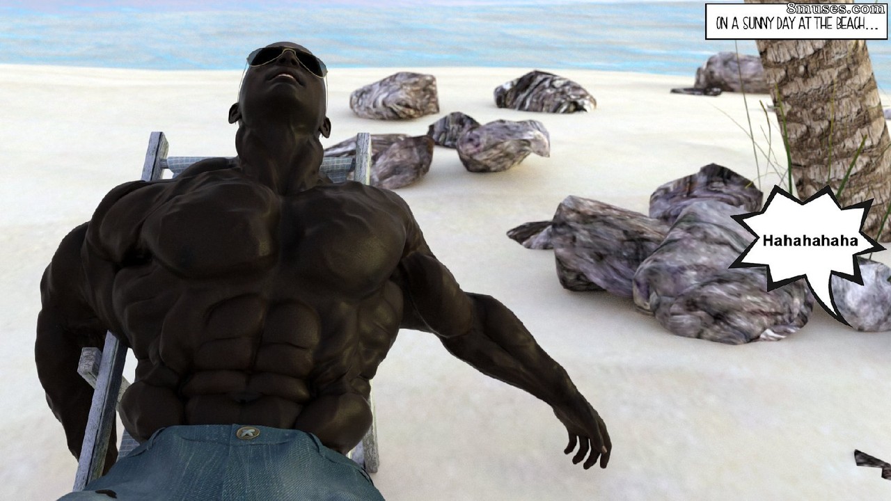 GiantPoser - Twins at the Beach - Page 2