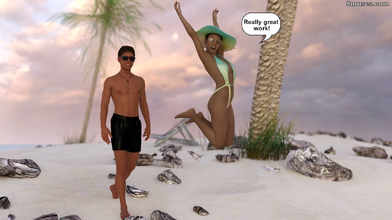 GiantPoser - Twins at the Beach - Page 59