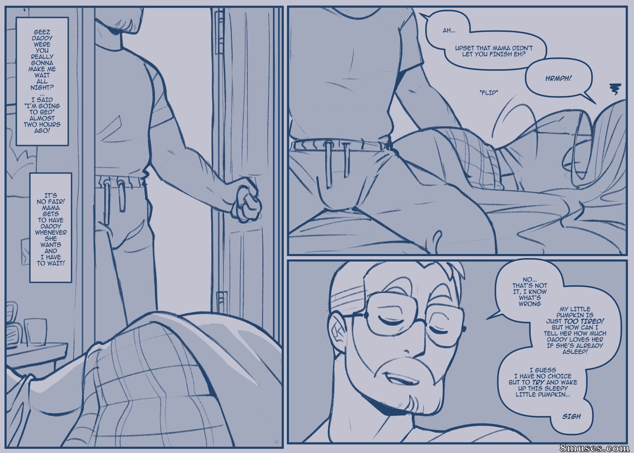 NotEnoughMilk Comics - Pammy et Daddy - Page 4