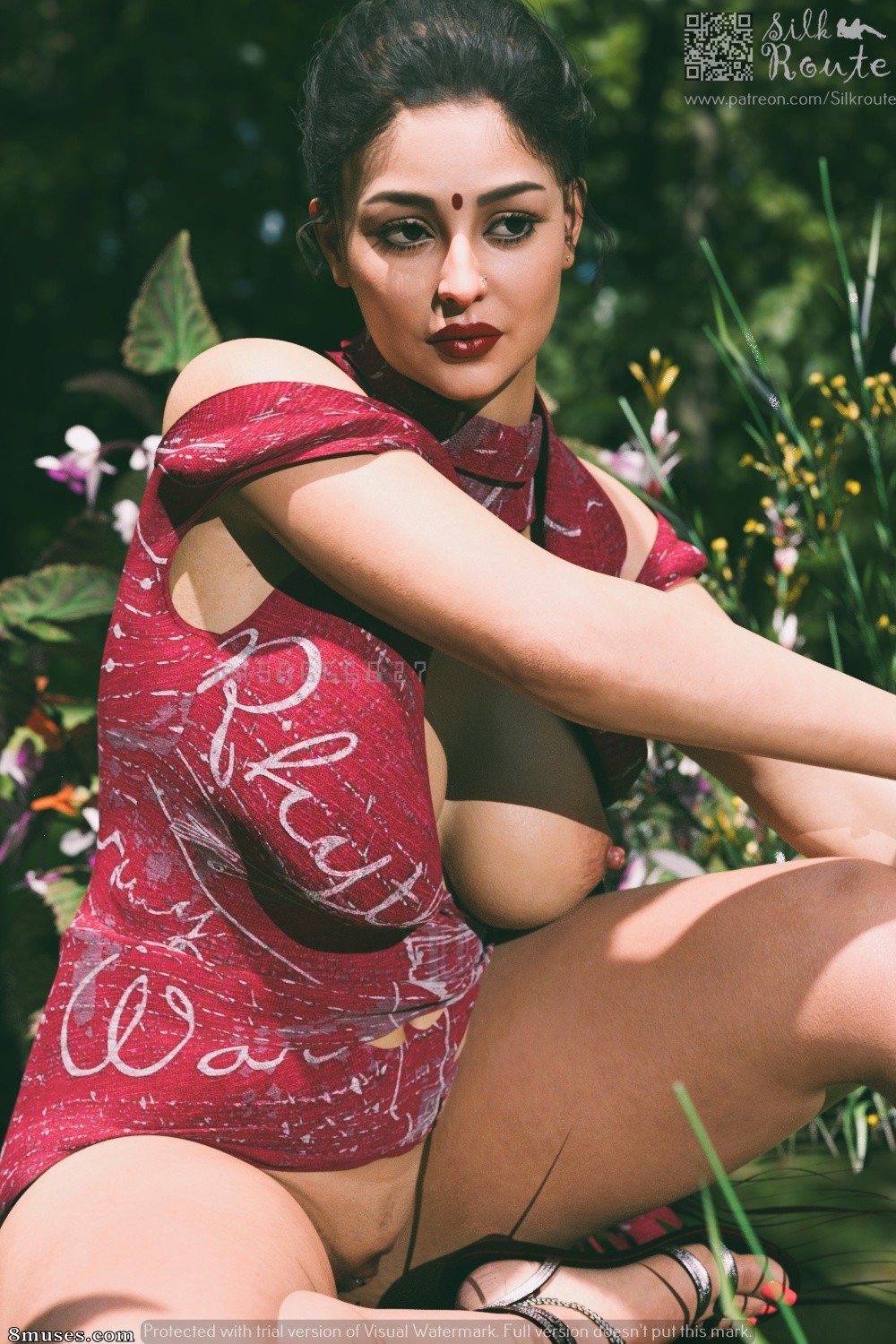 Ira Raman - Bhabhi ao ar livre - Página 8