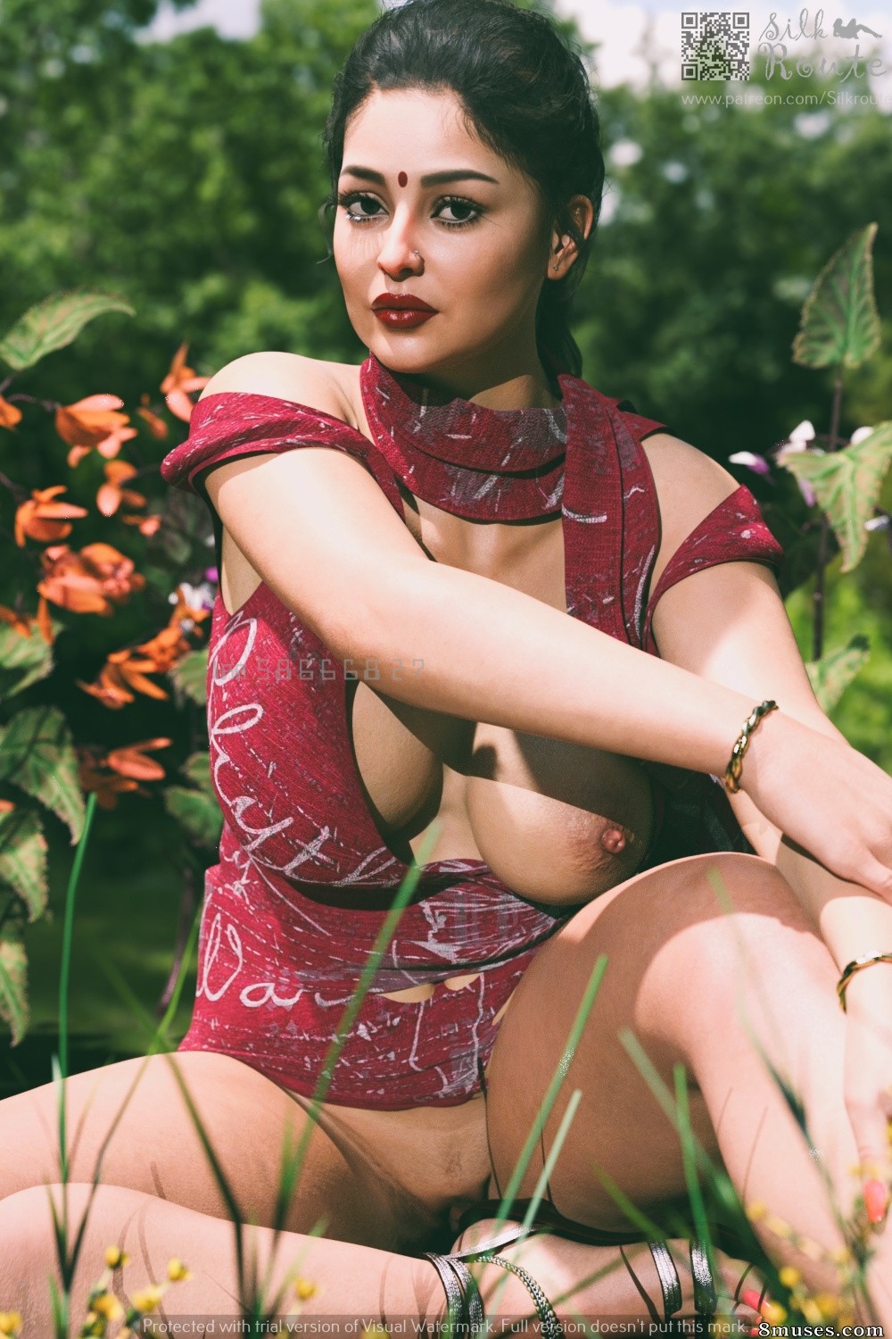 Ira Raman - Bhabhi Outdoor - Page 9