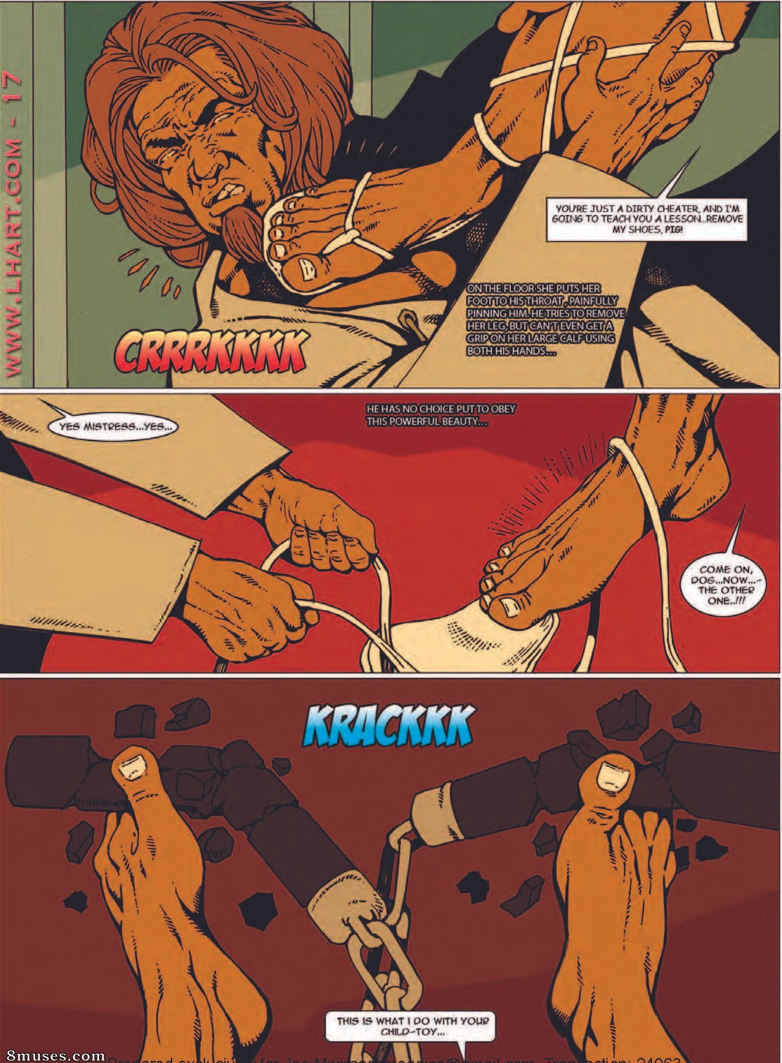 LH-Art Comics - Pés de puta - Página 17