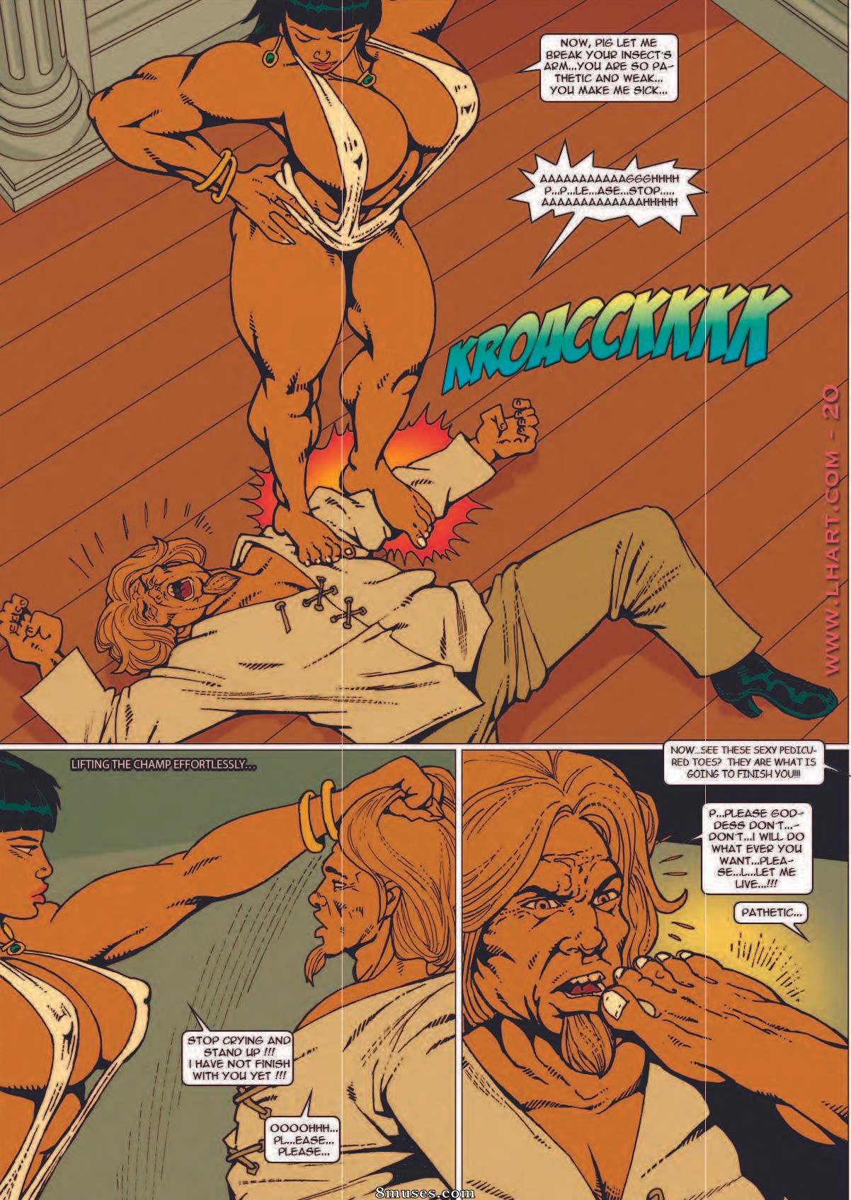 LH-Art Comics - Pés de puta - Página 20