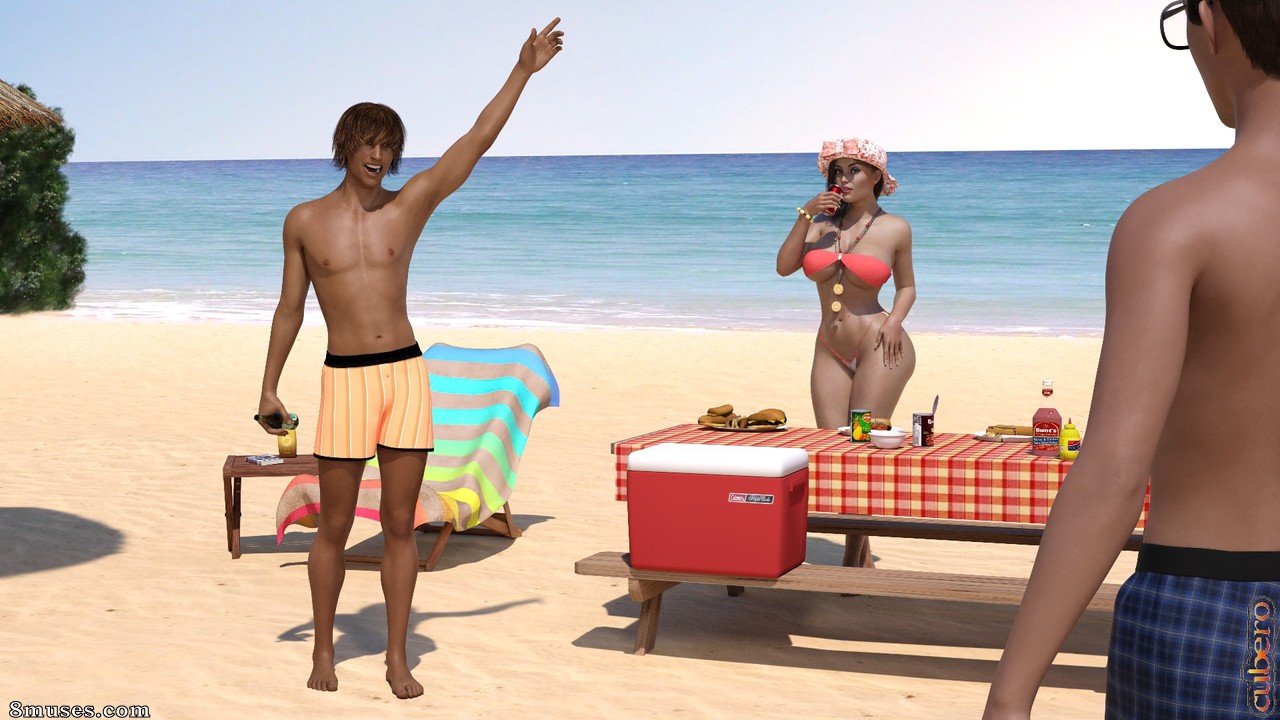 Cubero - Picnic on the beach - Page 1