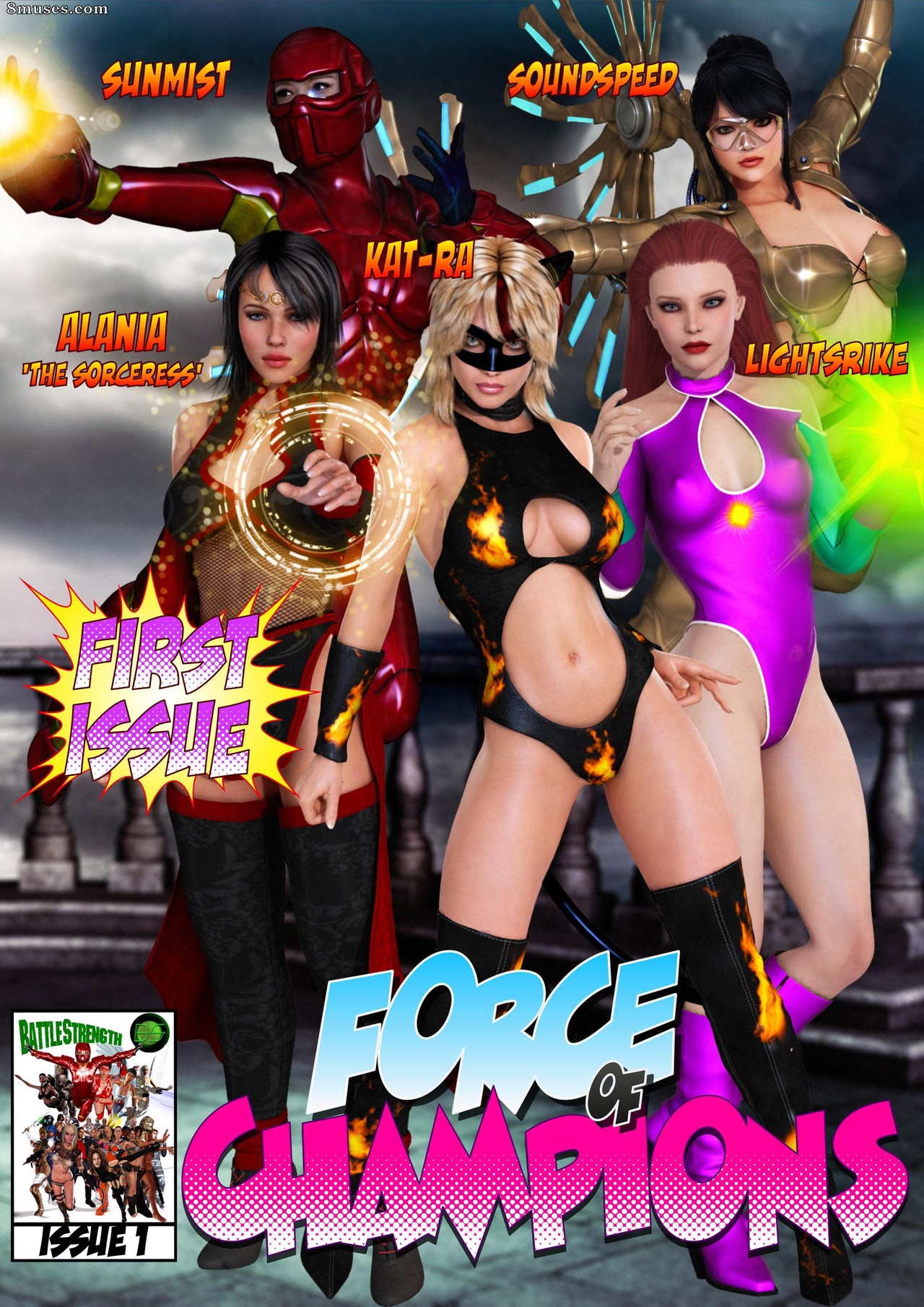 Battle Strength Comics - Force of Champions - Page 1