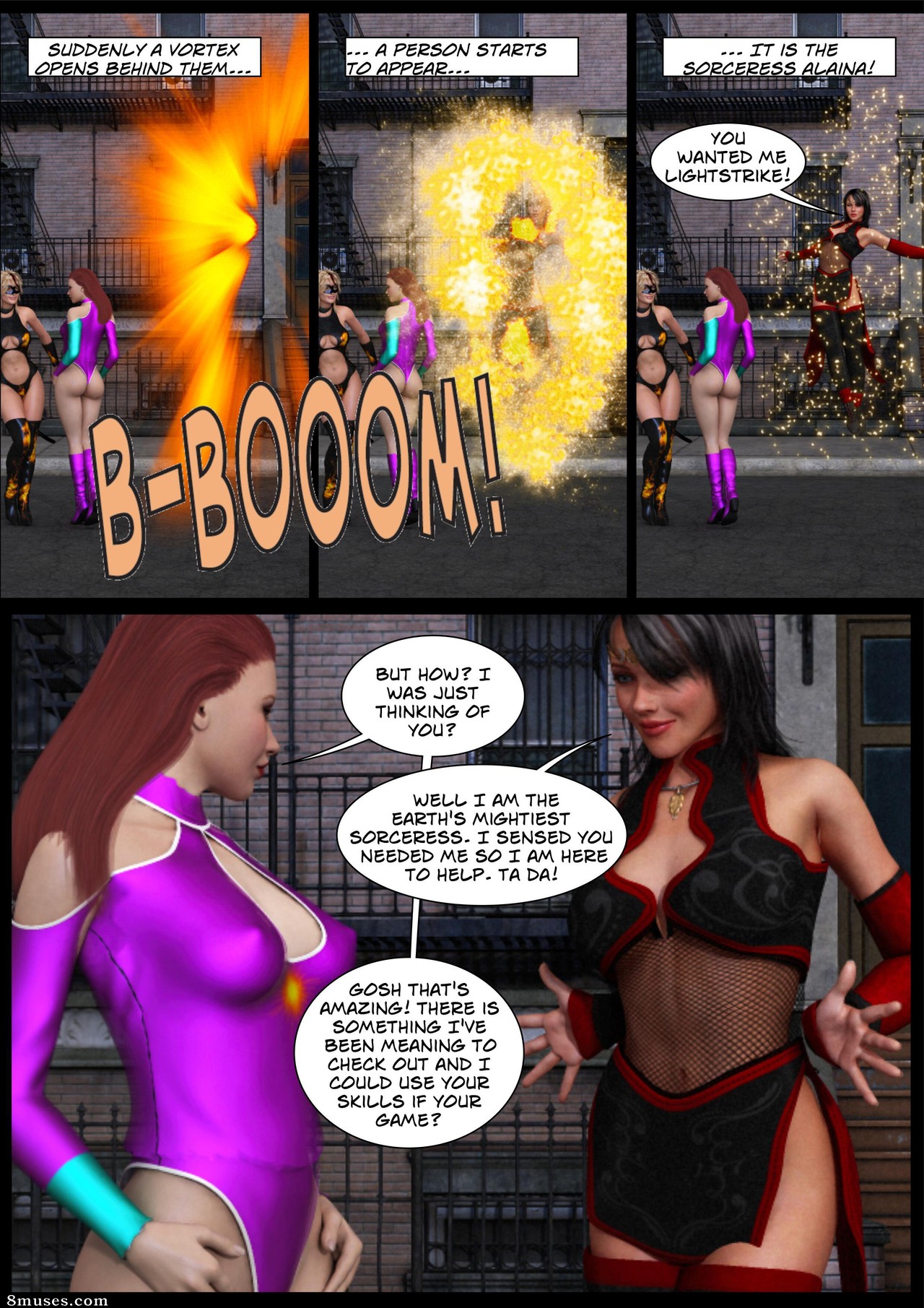 Battle Strength Comics - Fuerza de campeones - Página 6