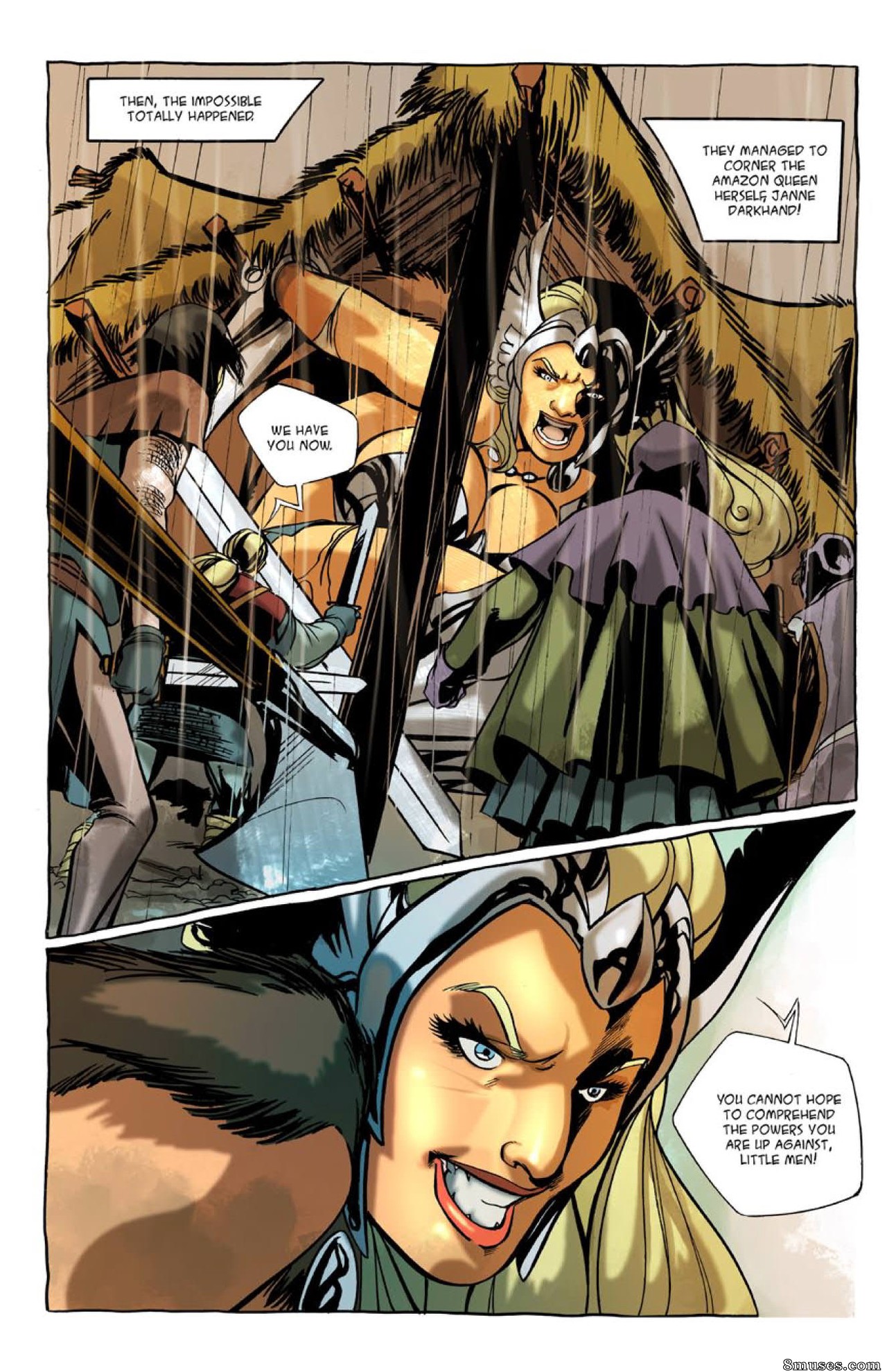 Giantess Club Comics - Relatório histórico da Tiffany - Página 12