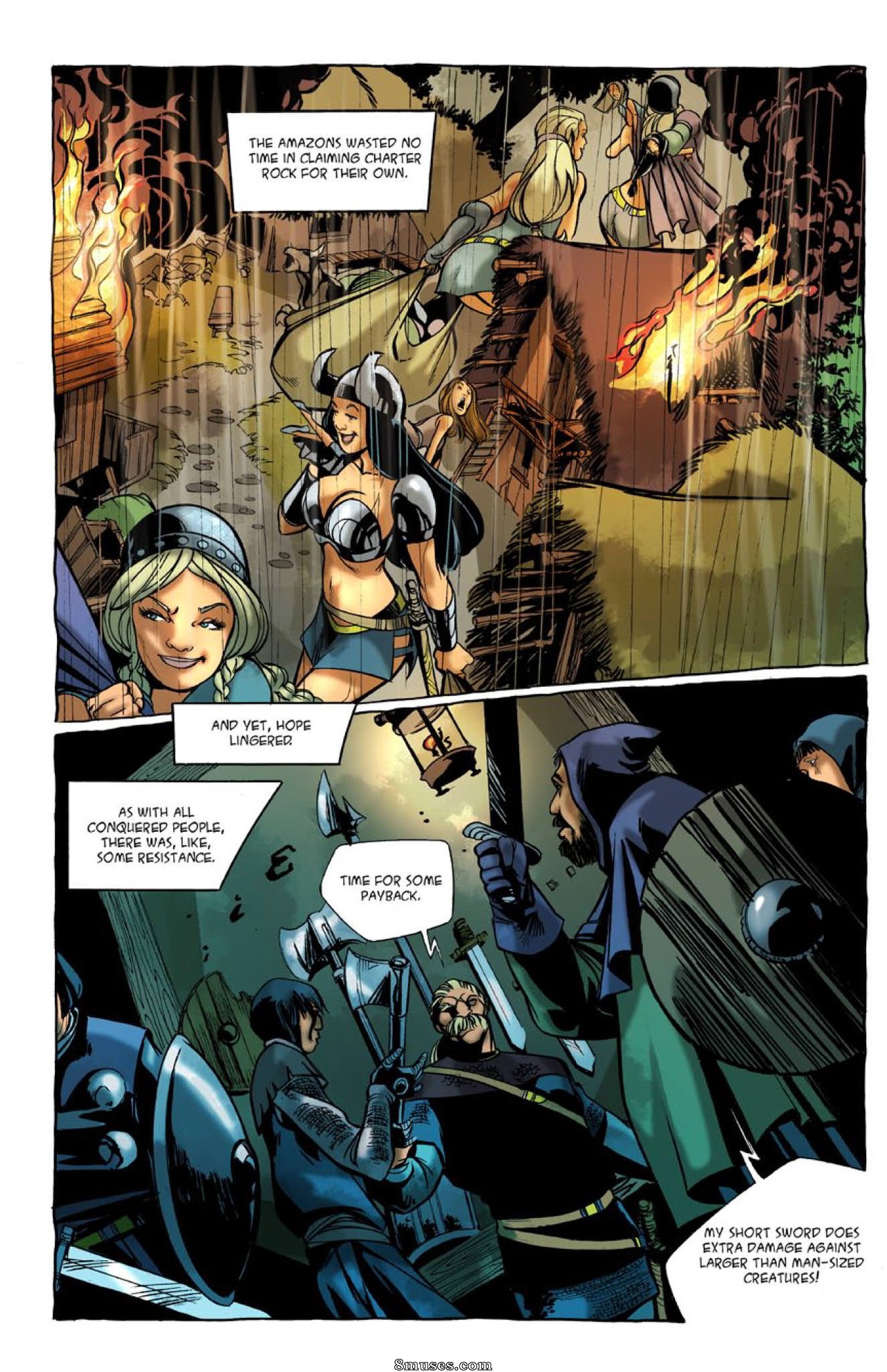 Giantess Club Comics - Relatório histórico da Tiffany - Página 10