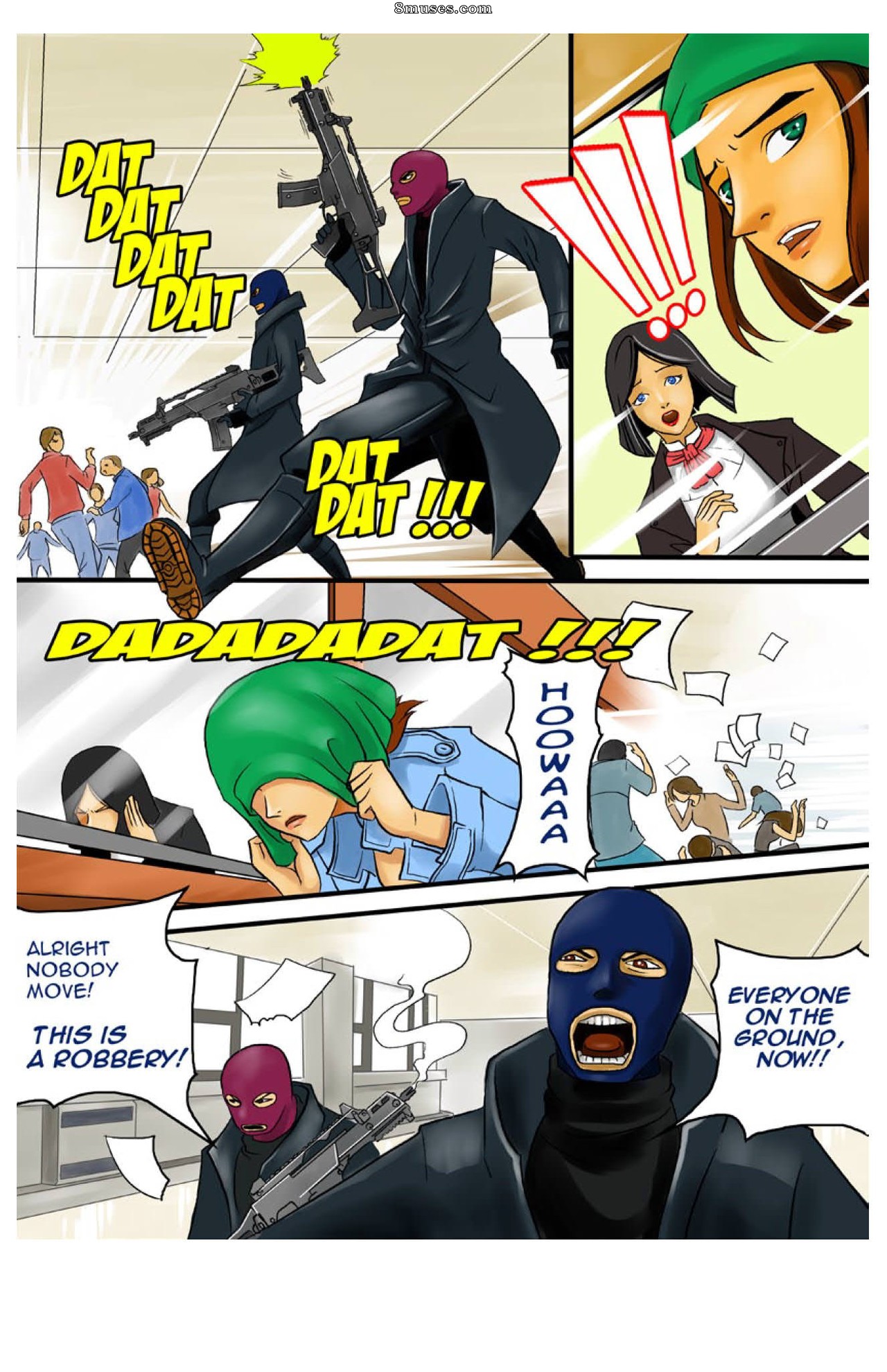 Giantess Club Comics - Herói pequeno - Página 4
