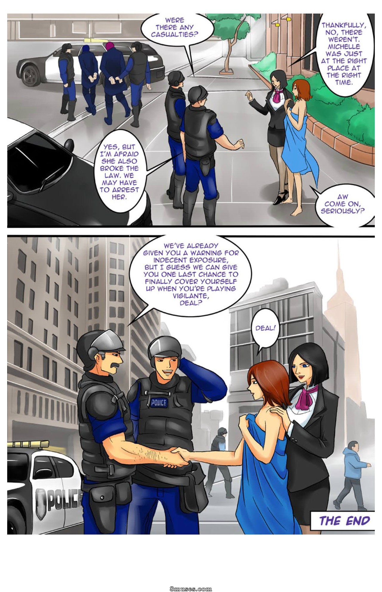 Giantess Club Comics - Héroe pequeño - Página 12