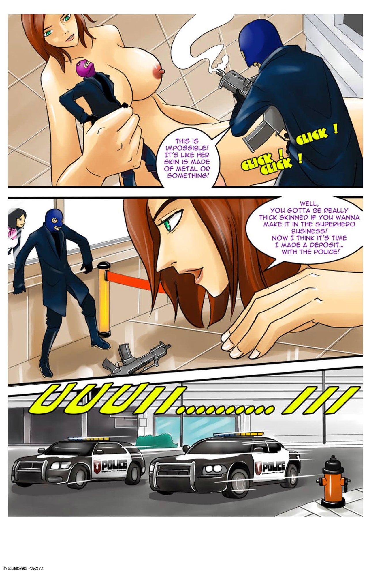 Giantess Club Comics - Herói pequeno - Página 10