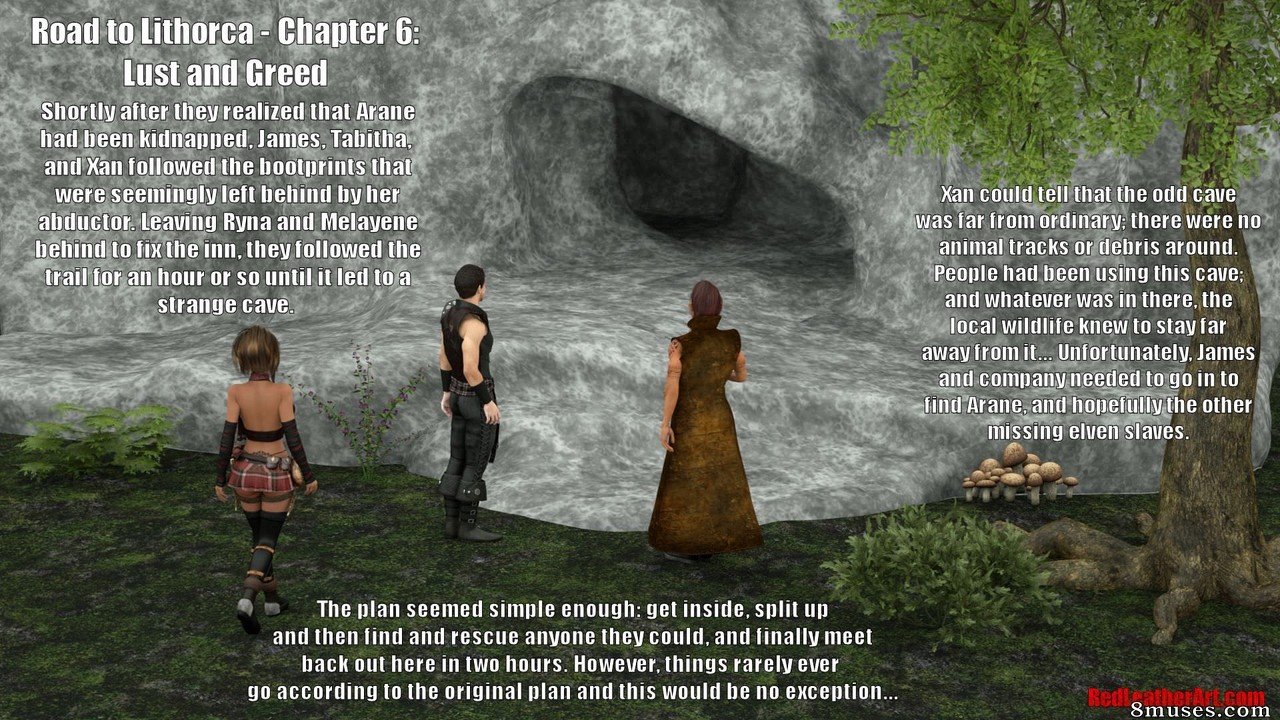 Road To Lithorca - Chapter 6 - Lust and Greed - Page 1