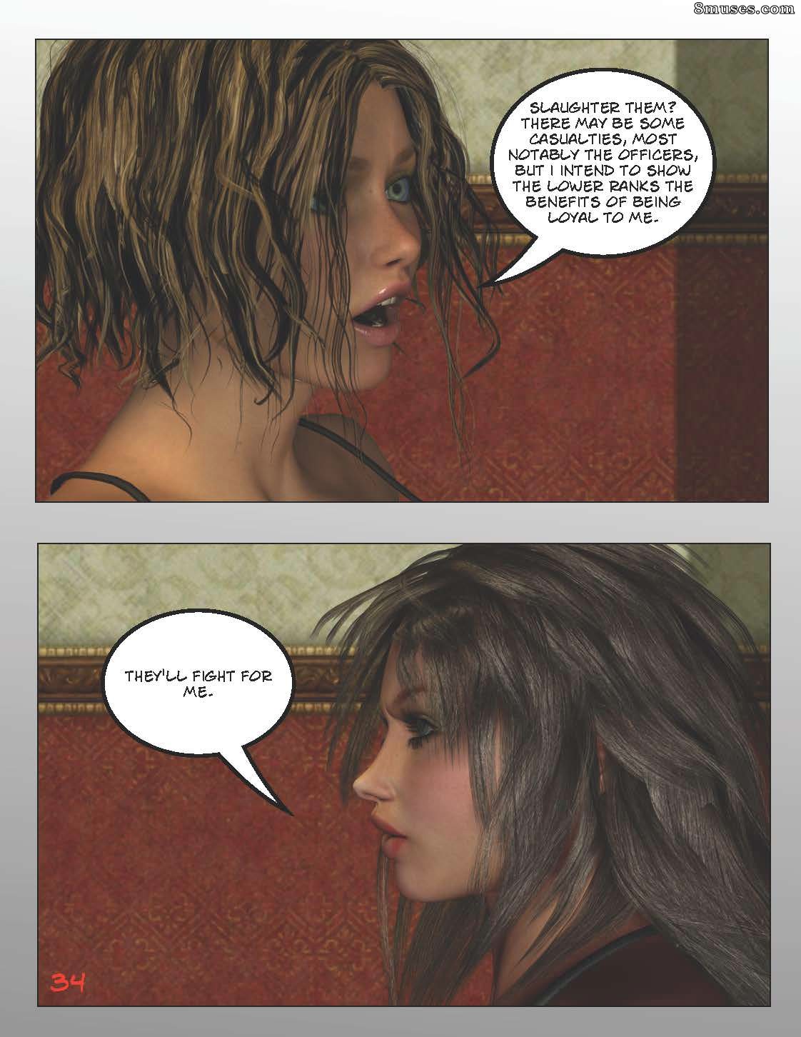 Digital Empress-Captain Trips Comics - Crônicas da imperatriz - Livro 16 - Imperatriz sombria do capitão Trips - Página 34