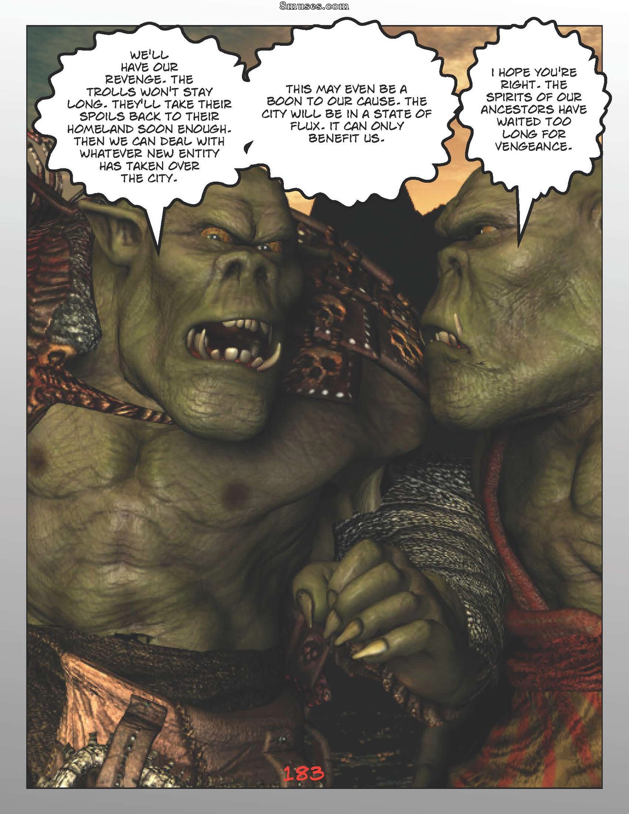 Digital Empress-Captain Trips Comics - Crónicas de la emperatriz - Libro 16 - La oscura emperatriz de CaptainTrips - Página 183