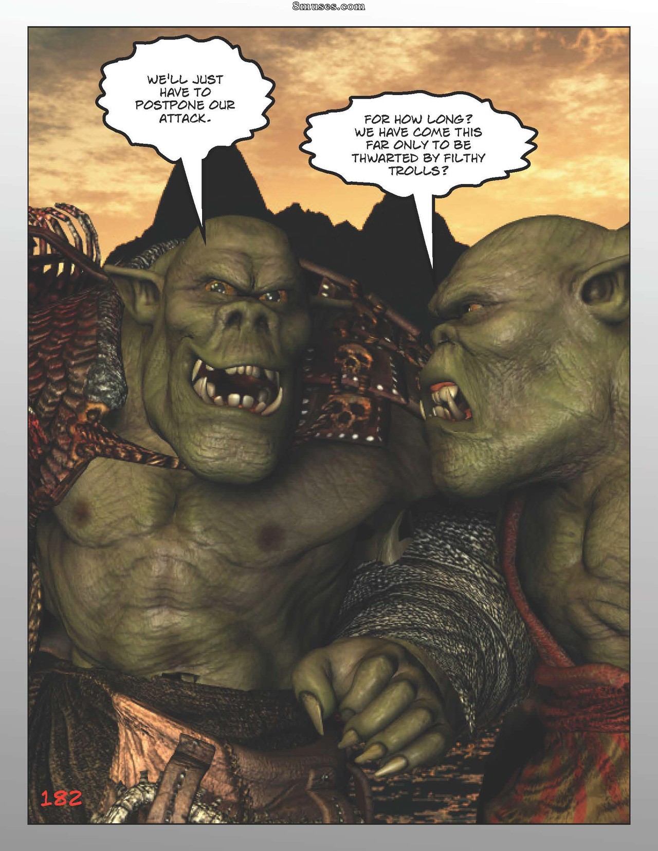 Digital Empress-Captain Trips Comics - Chroniques de l'impératrice - Livre 16 - La dark empresse de CaptainTrips - Page 182