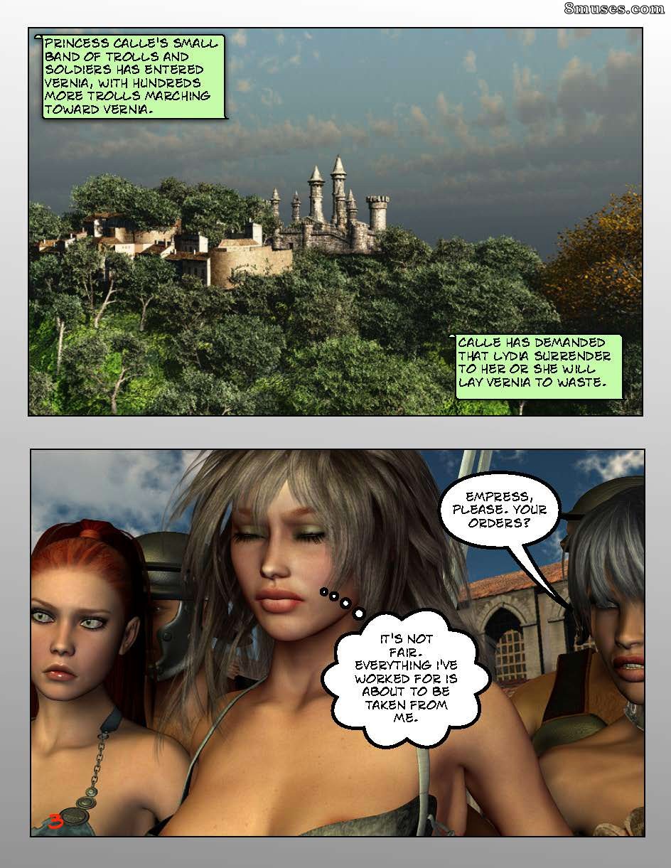 Digital Empress-Captain Trips Comics - Chroniques de l'impératrice - Livre 16 - La dark empresse de CaptainTrips - Page 3