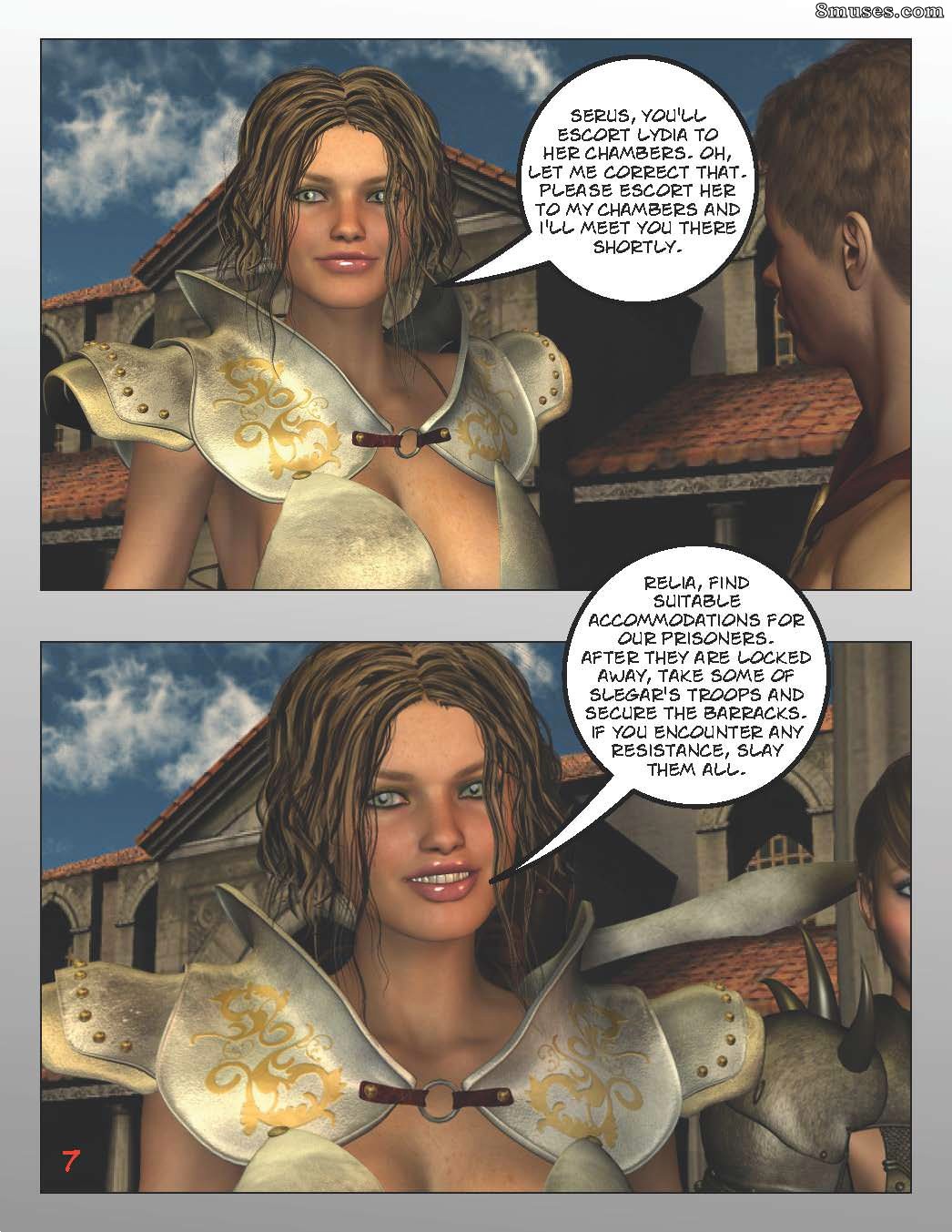 Digital Empress-Captain Trips Comics - Chroniques de l'impératrice - Livre 16 - La dark empresse de CaptainTrips - Page 7