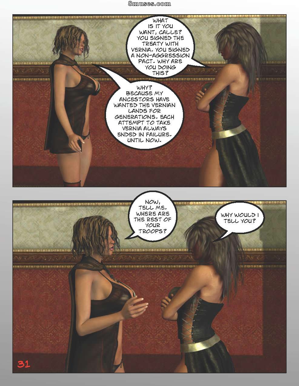 Digital Empress-Captain Trips Comics - Crônicas da imperatriz - Livro 16 - Imperatriz sombria do capitão Trips - Página 31