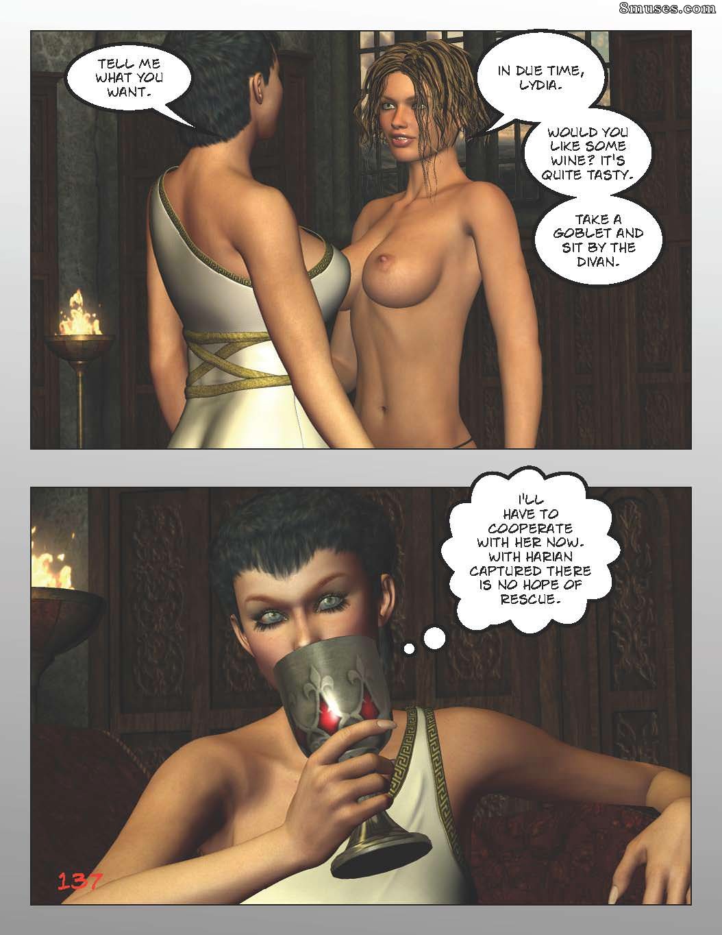 Digital Empress-Captain Trips Comics - Chroniques de l'impératrice - Livre 16 - La dark empresse de CaptainTrips - Page 137