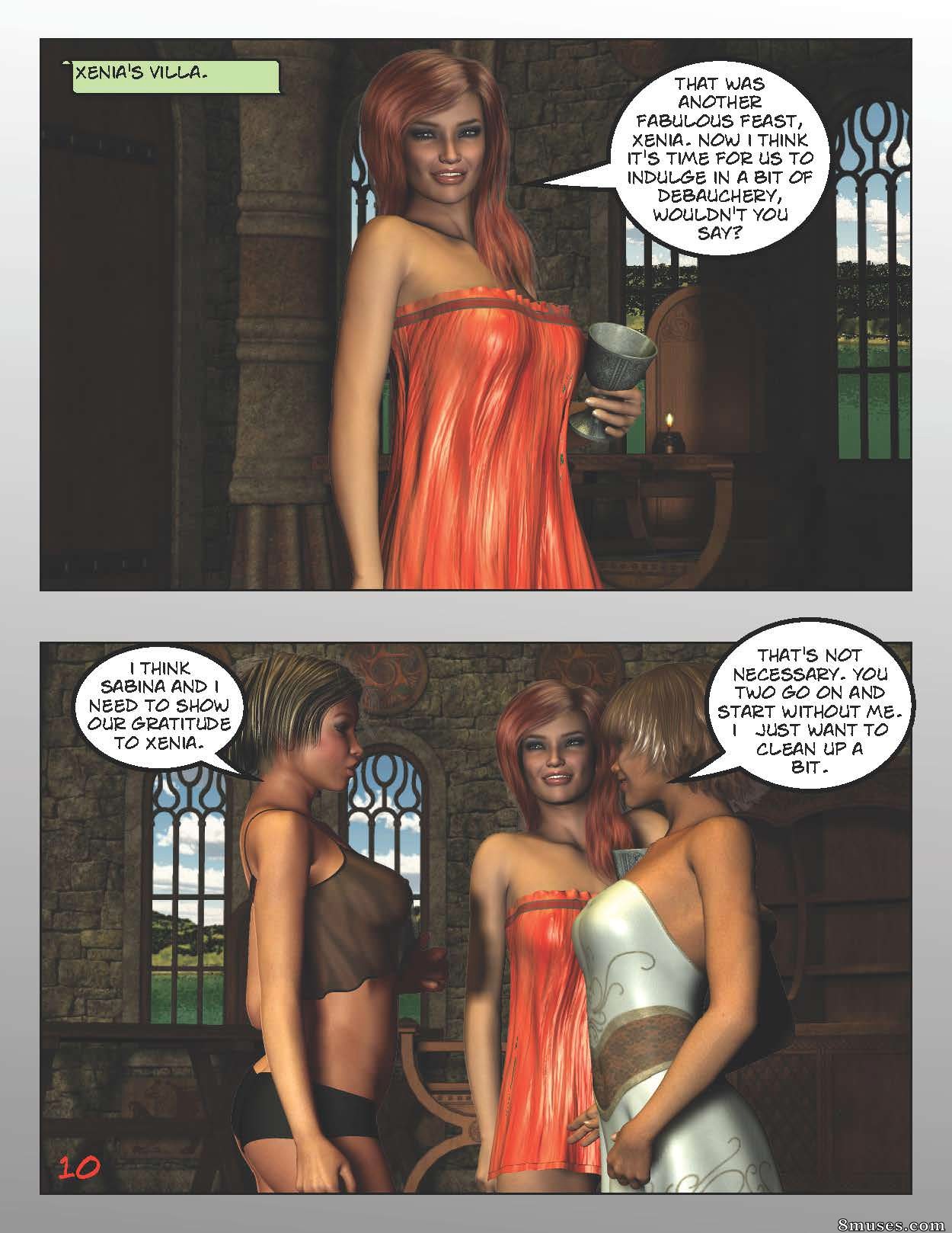 Digital Empress-Captain Trips Comics - Chroniques de l'impératrice - Livre 16 - La dark empresse de CaptainTrips - Page 10