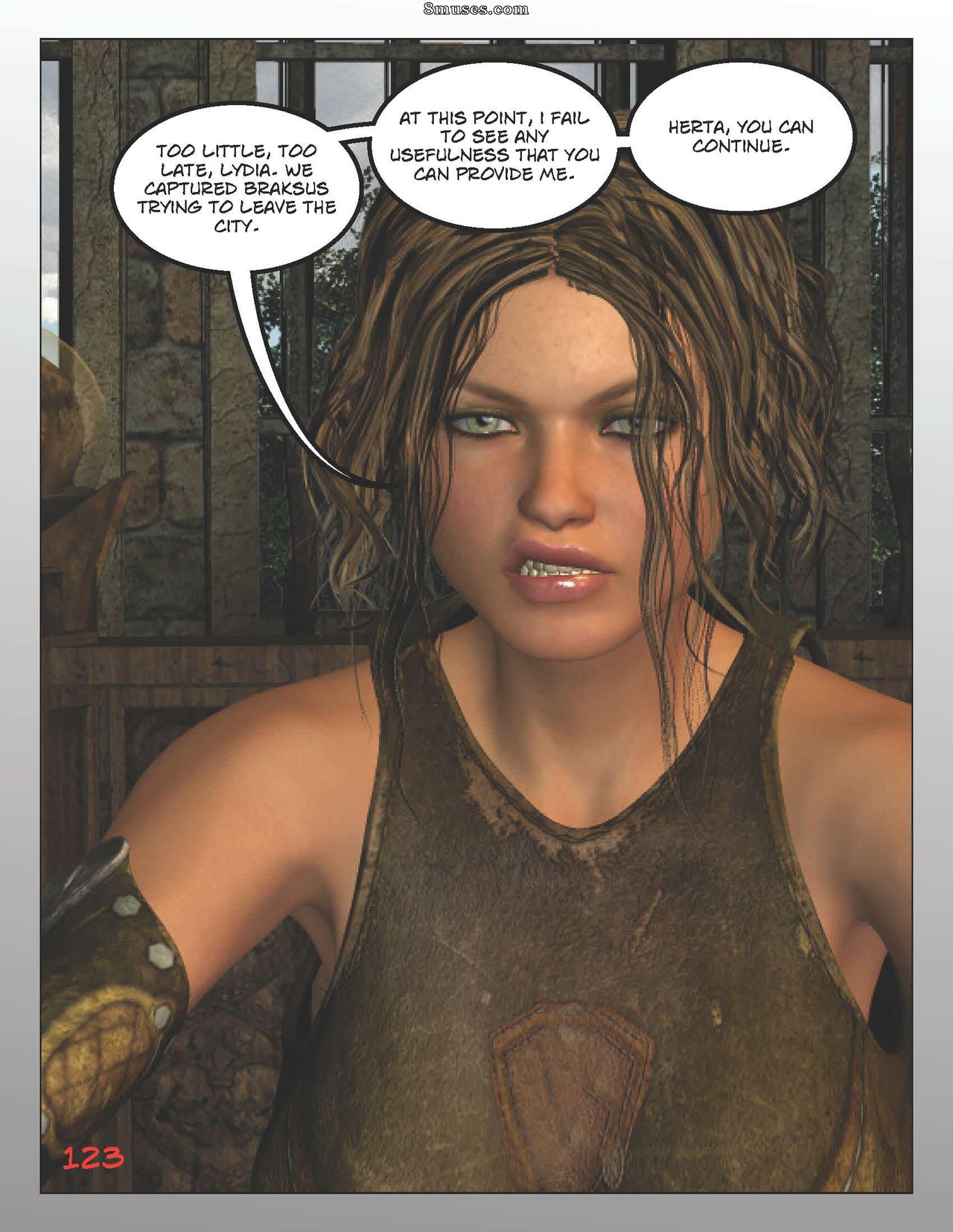 Digital Empress-Captain Trips Comics - Chroniques de l'impératrice - Livre 16 - La dark empresse de CaptainTrips - Page 123