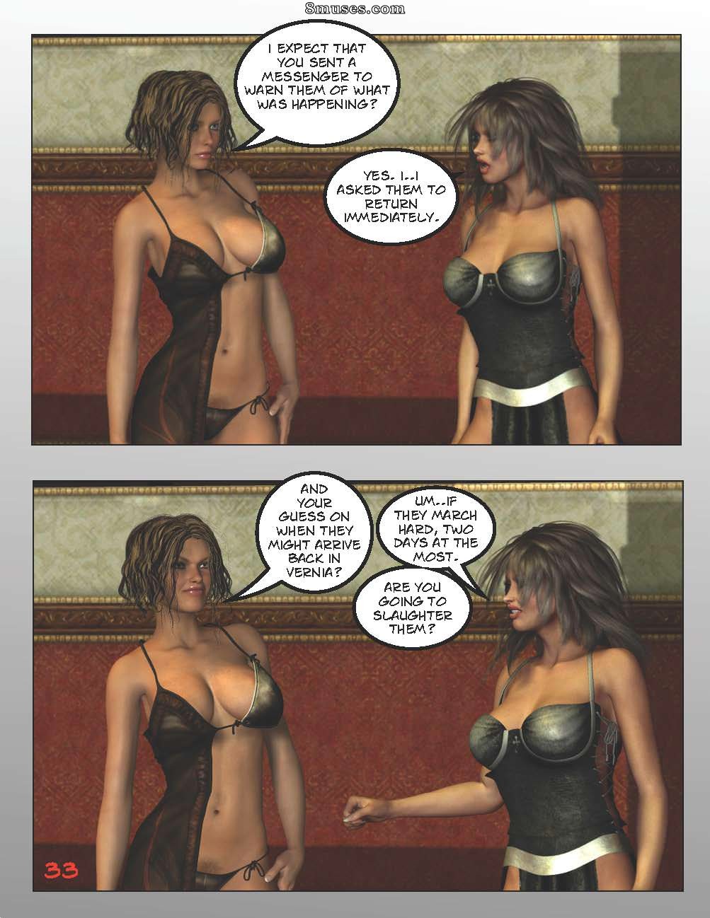 Digital Empress-Captain Trips Comics - Chroniques de l'impératrice - Livre 16 - La dark empresse de CaptainTrips - Page 33