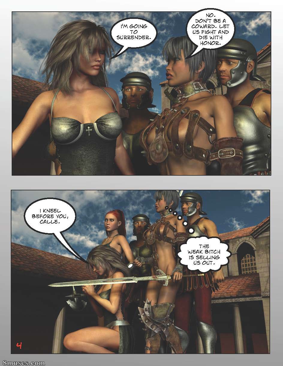 Digital Empress-Captain Trips Comics - Chroniques de l'impératrice - Livre 16 - La dark empresse de CaptainTrips - Page 4
