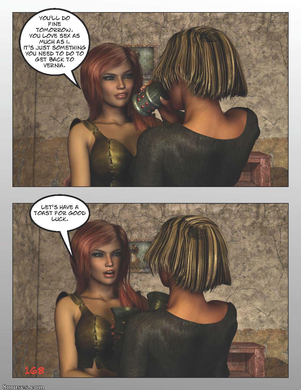 Digital Empress-Captain Trips Comics - Chroniques de l'impératrice - Livre 16 - La dark empresse de CaptainTrips - Page 168
