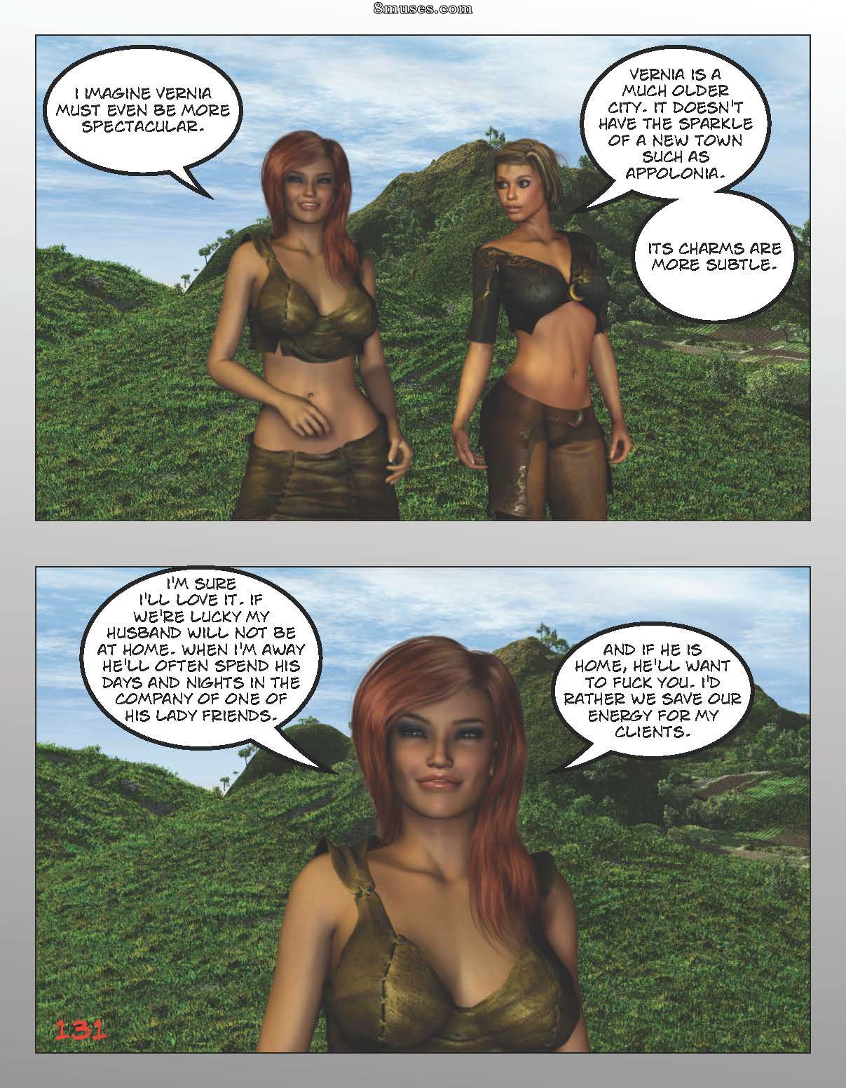 Digital Empress-Captain Trips Comics - Chroniques de l'impératrice - Livre 16 - La dark empresse de CaptainTrips - Page 131
