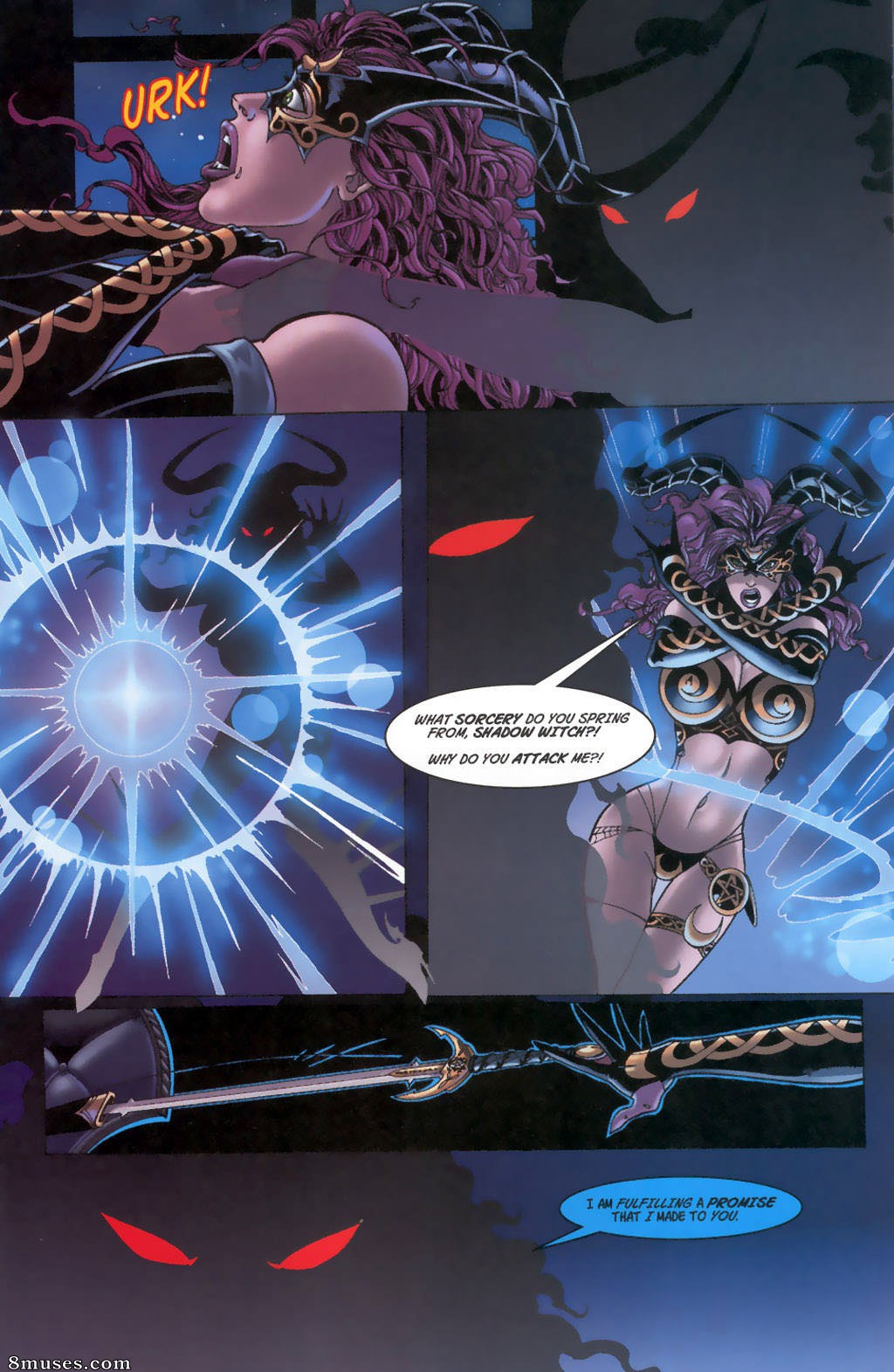 BroadSword Comics - Tarot - Witch of the Black Rose 032 - Page 14