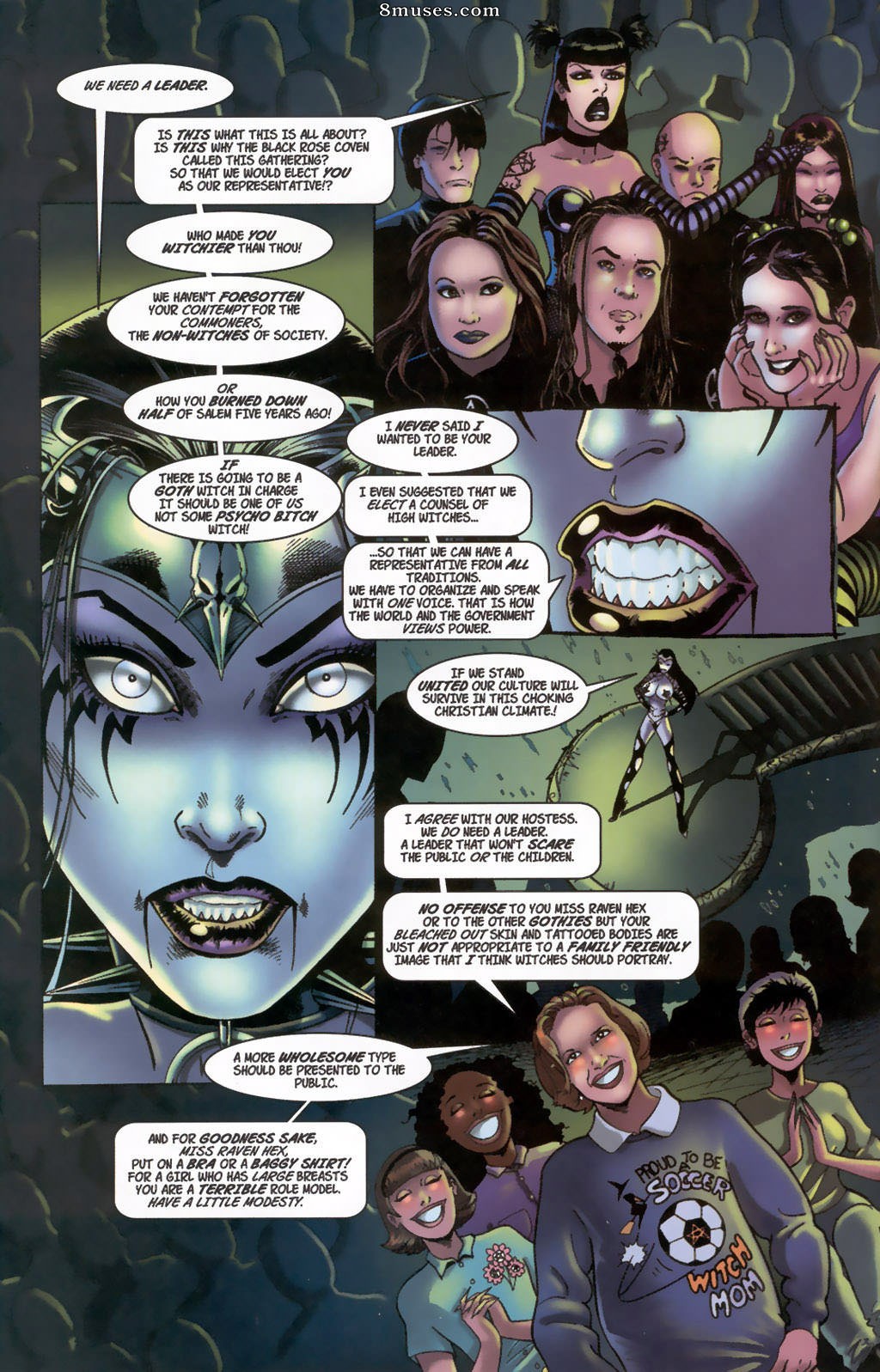BroadSword Comics - Tarot - Witch of the Black Rose 032 - Page 7
