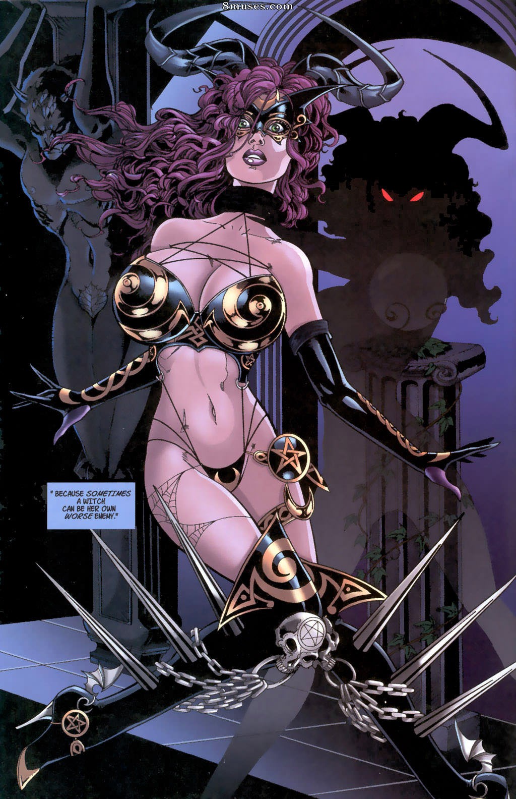 BroadSword Comics - Tarot - Witch of the Black Rose 032 - Page 4