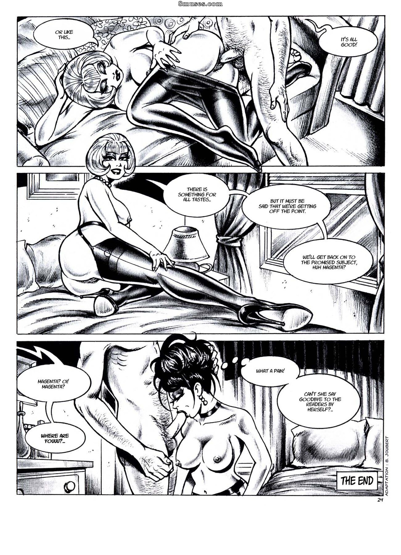 Nicola Guerra Comics - The Phenomenon of Black Stockings - Page 9