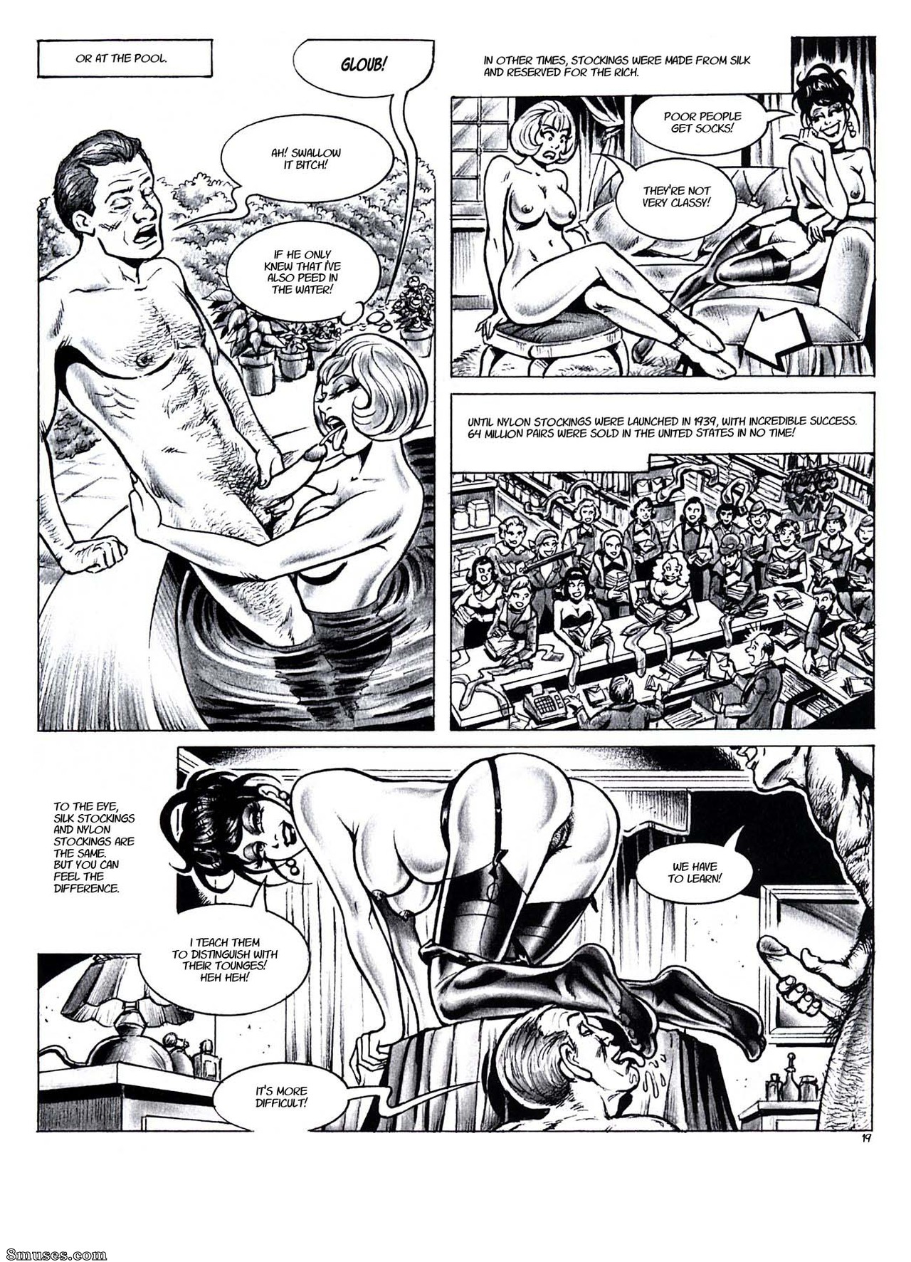 Nicola Guerra Comics - The Phenomenon of Black Stockings - Page 4
