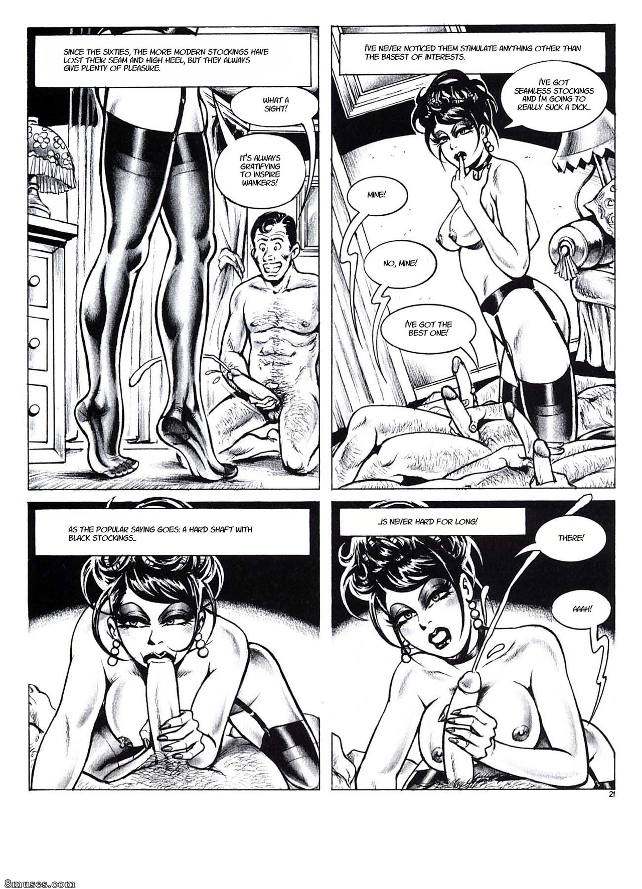 Nicola Guerra Comics - Le Phénomène des bas noirs - Page 6